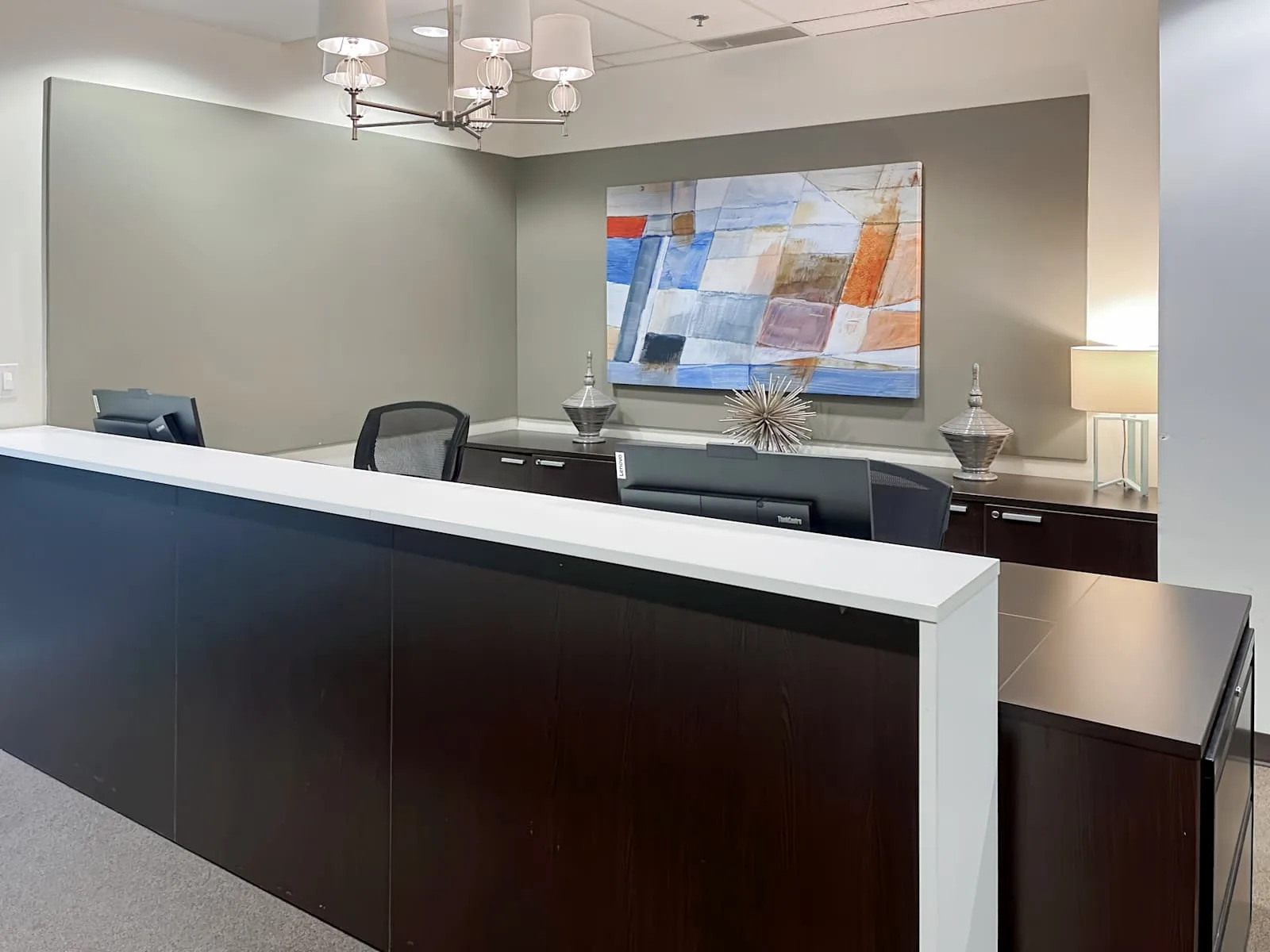 Regus ON, Pickering - Picore Centre I, Réception, Pickering, ON