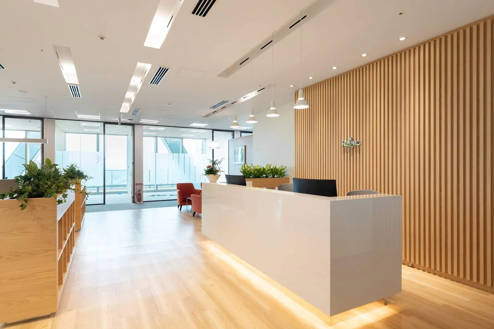 Regus OSAKA, Abeno Harukas, Reception, Osaka