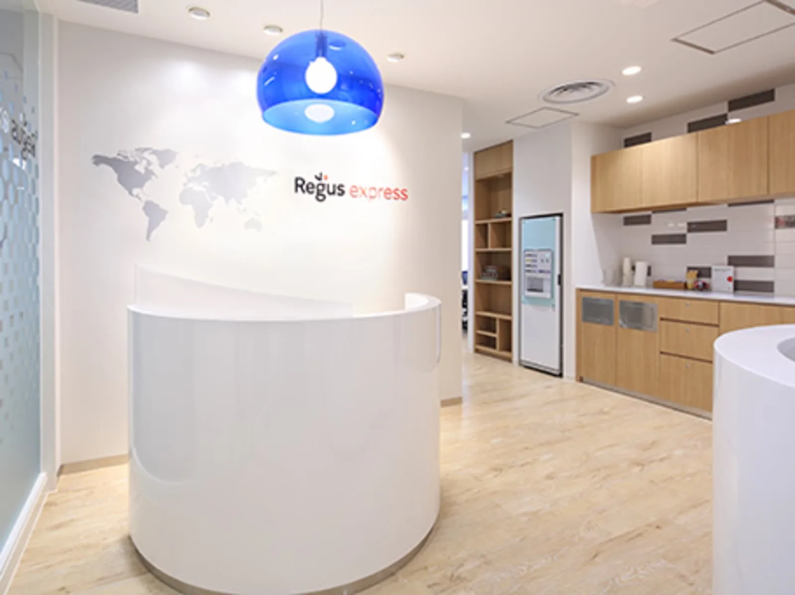 Regus OSAKA, Hankyu Ibaraki-shi Station, Reception, Osaka