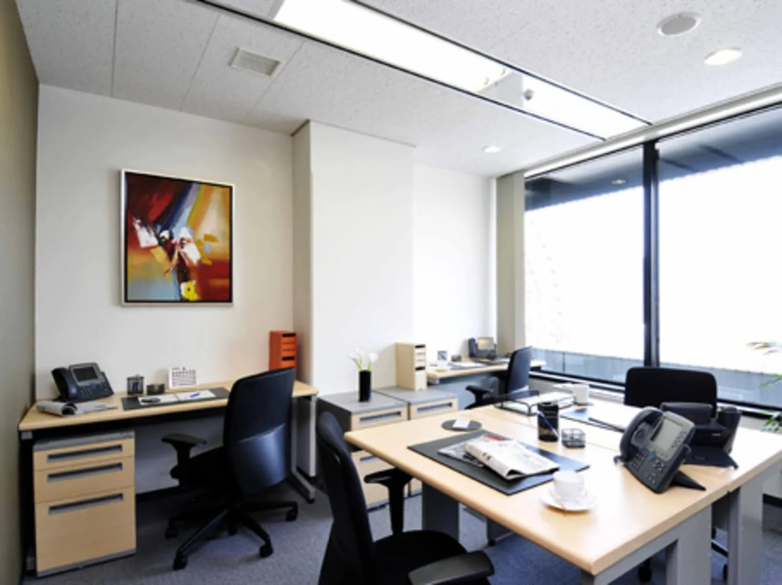 Regus OSAKA, Umeda、個室オフィス（4席）、大阪