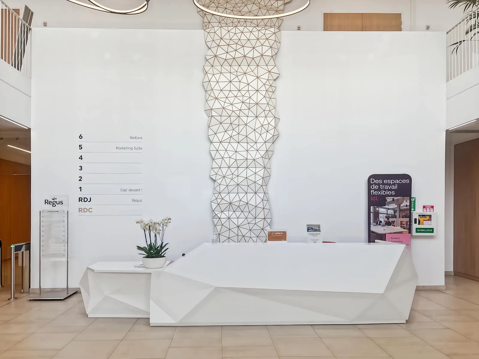 Regus Paris, Rosa Parks, Reception, Paris 19e