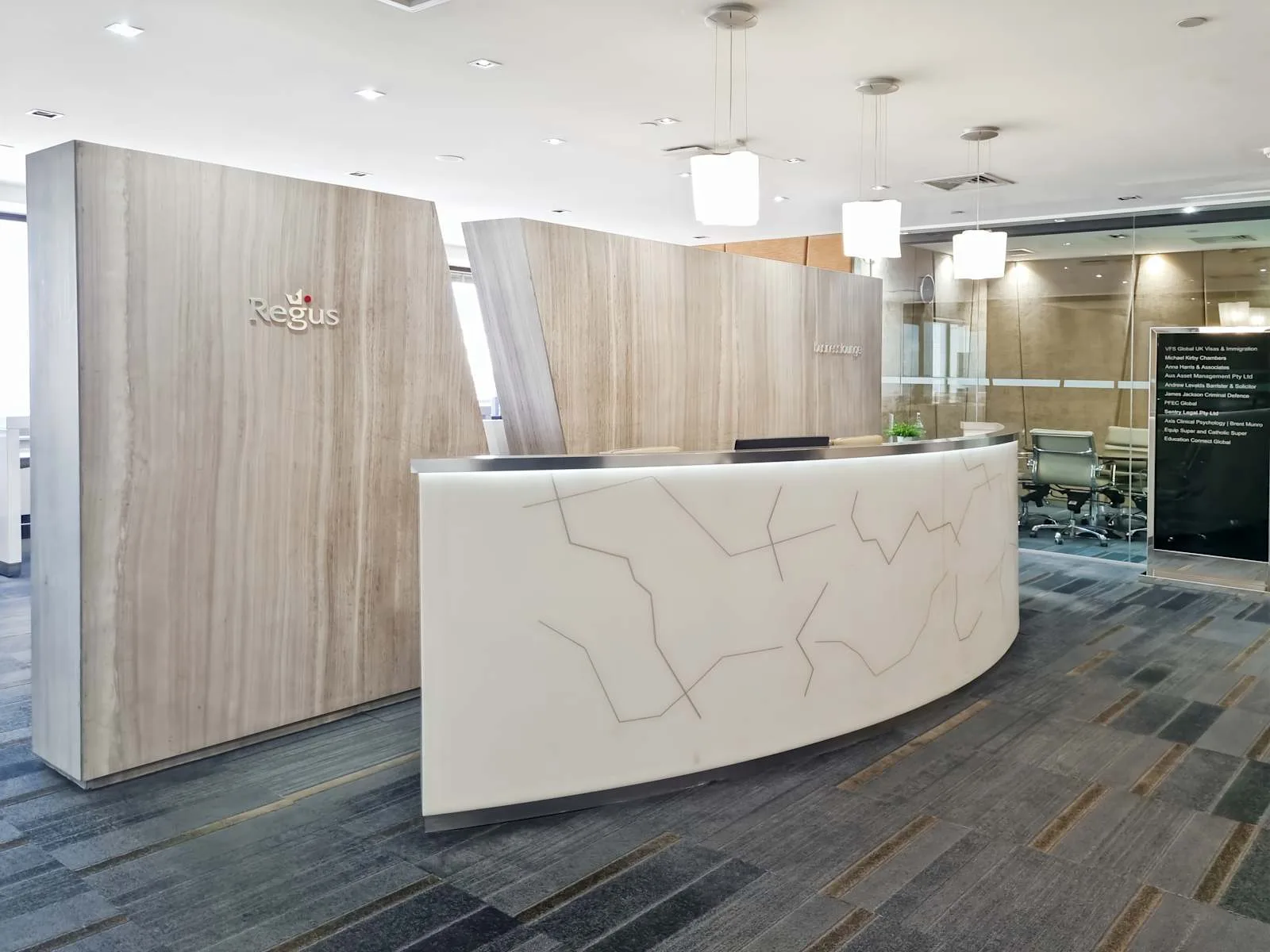 Regus PERTH, St Martins Tower, Reception, Perth, WA