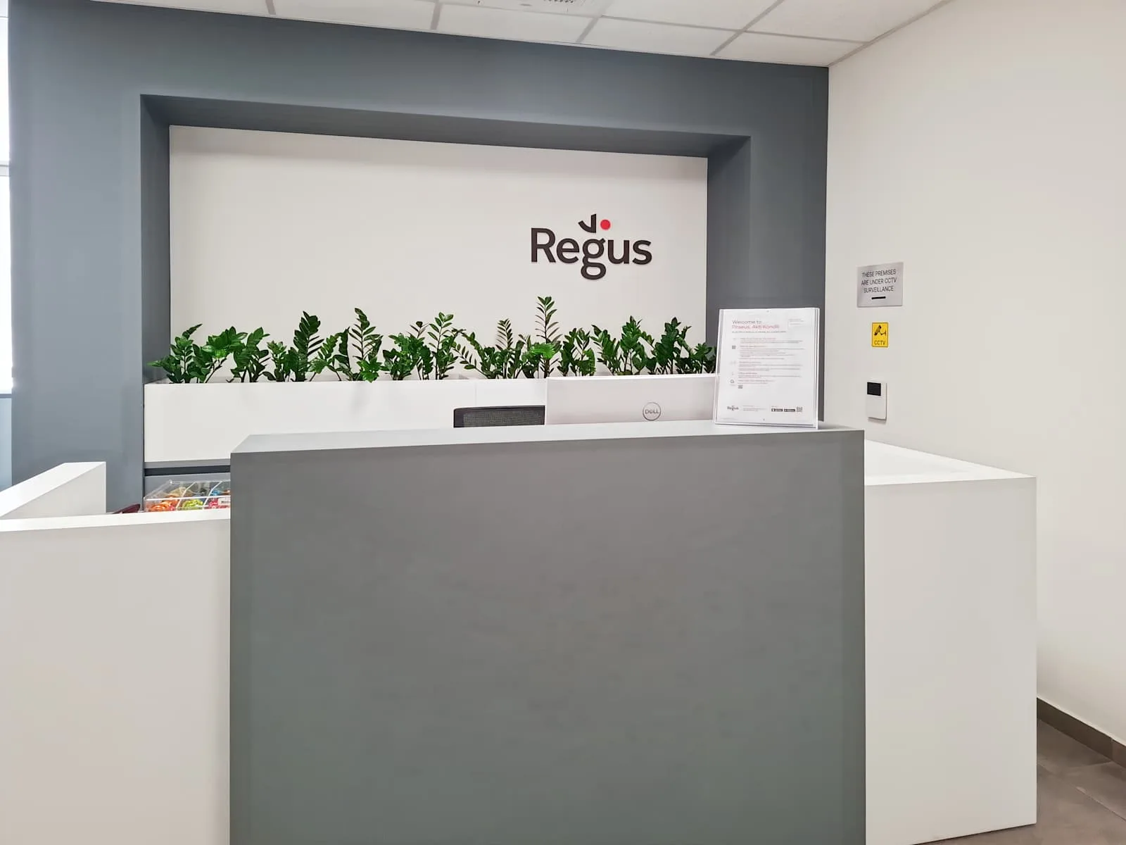 Regus Piraeus, Akti Kondili, Υποδοχή, Πειραιάς