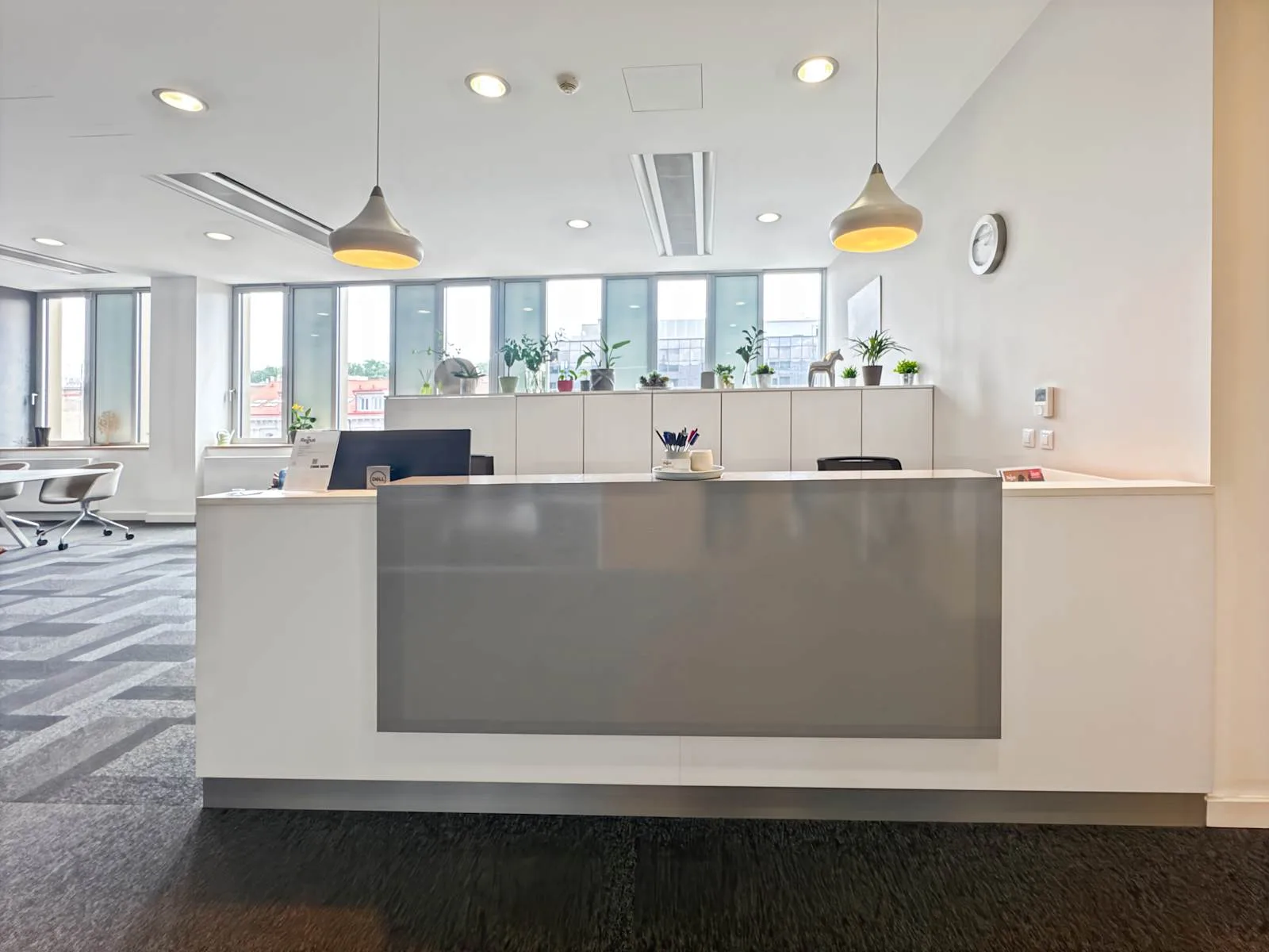 Regus PRAGUE, River Garden, Recepce, Praha