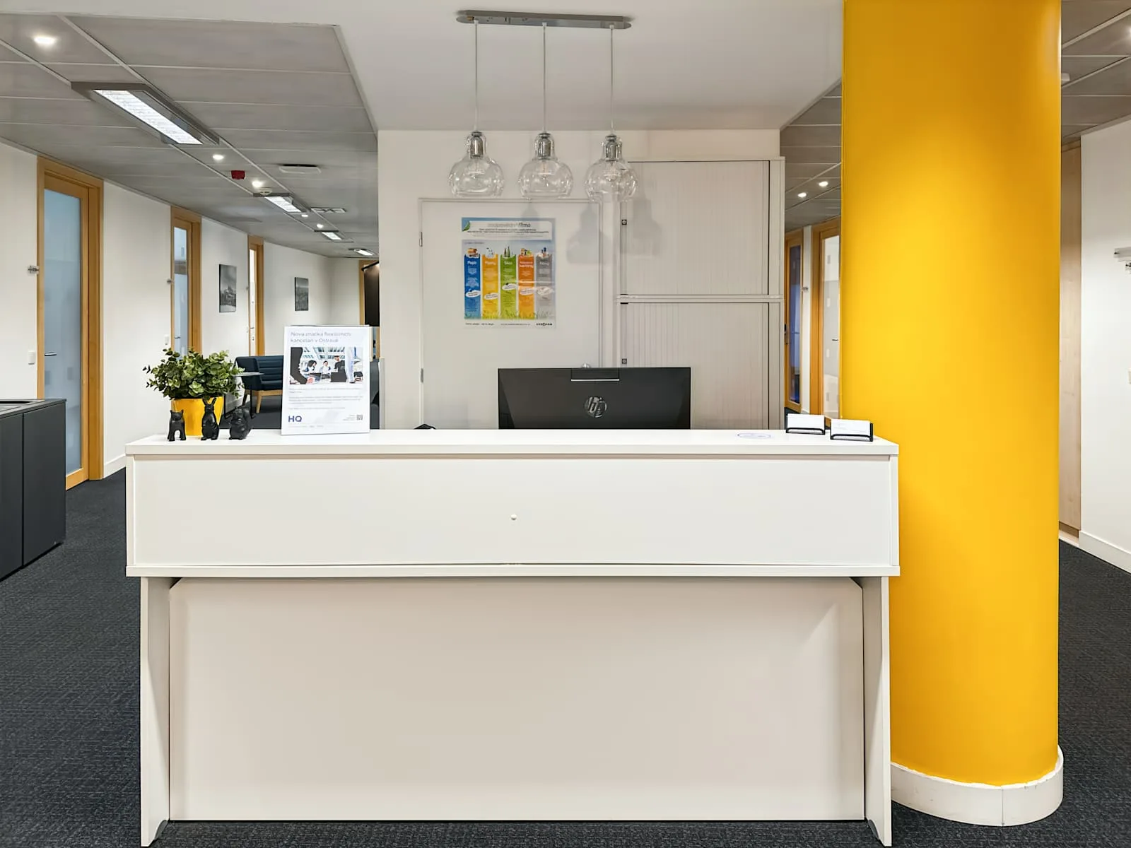 Regus Prague, Zlaty Andel, Recepce, Praha