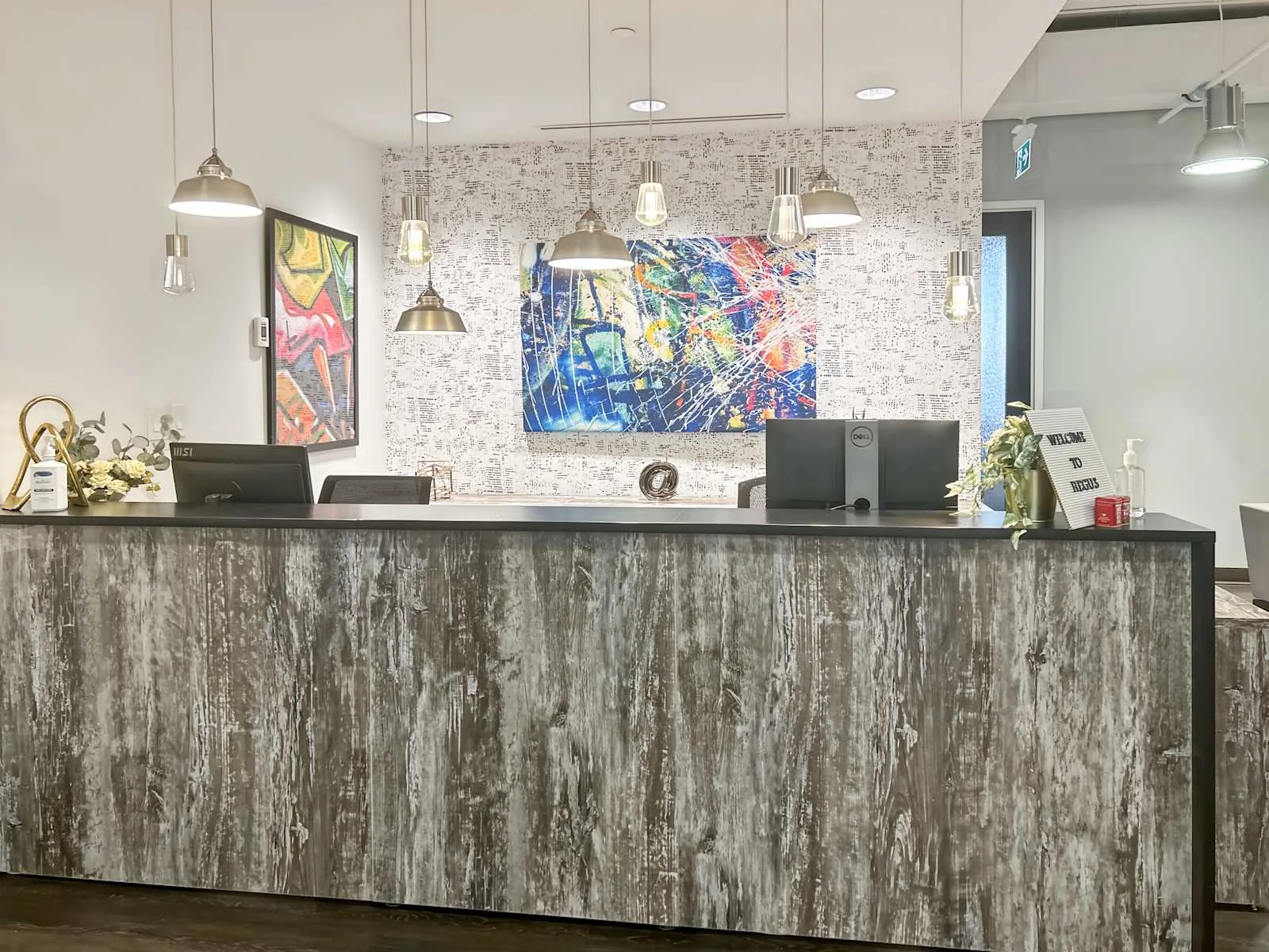 Regus QC, Saint Laurent - Ville St-Laurent, Réception, Saint Laurent, QC