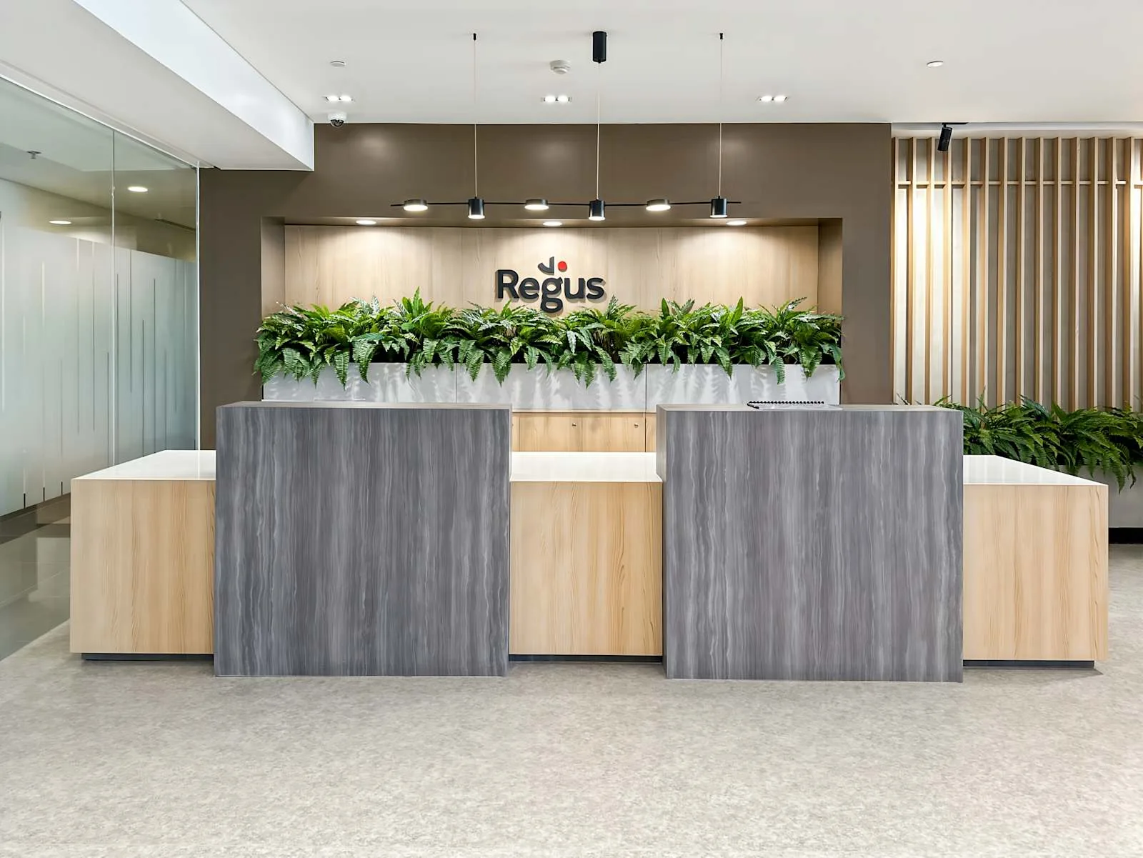 Regus Quezon City, One Vertis Plaza, Reception, Quezon City