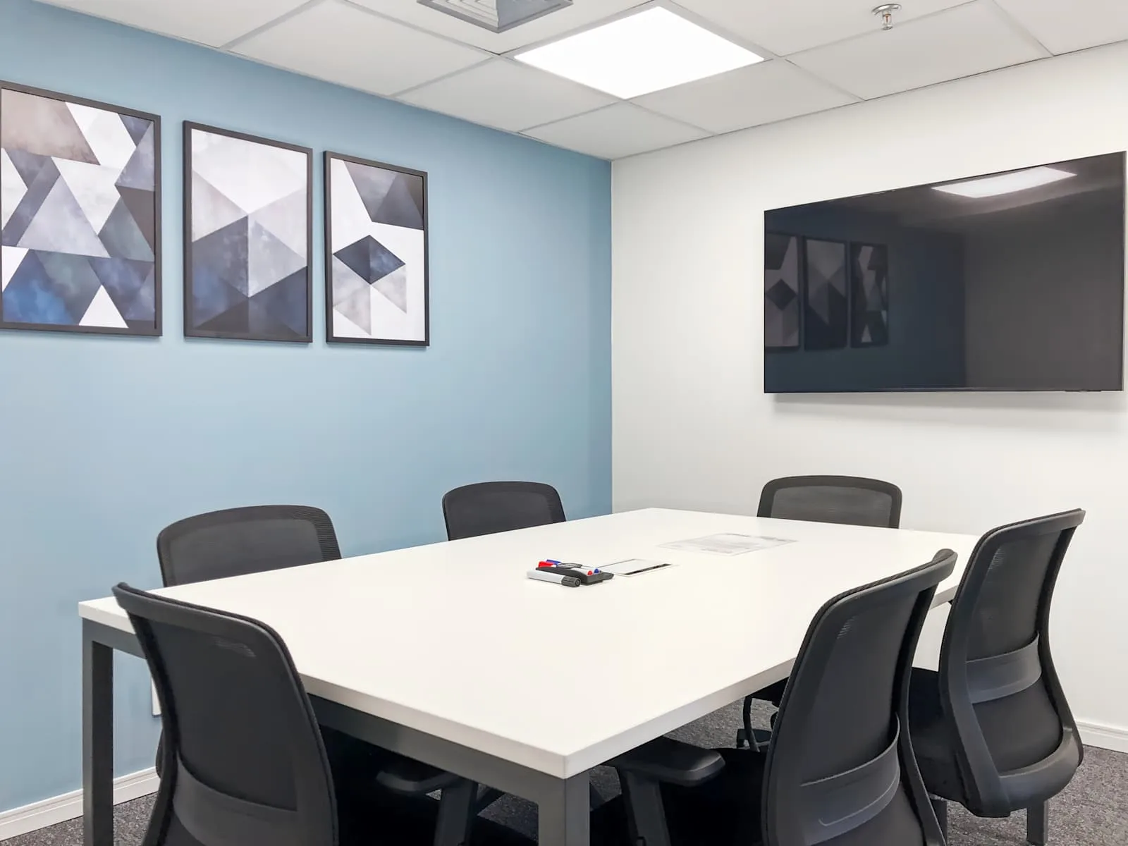 Regus Rio de Janeiro, Ayrton Senna, Sala de reuniões para 6 pessoas, Rio de Janeiro