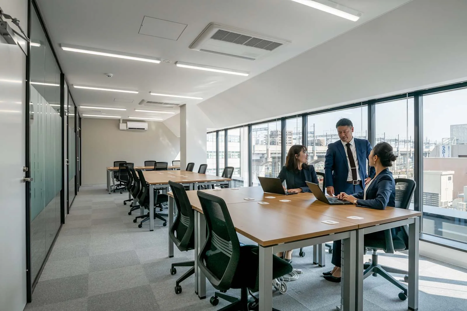 Regus SAITAMA, Omiya west, Open-plan office, Saitama