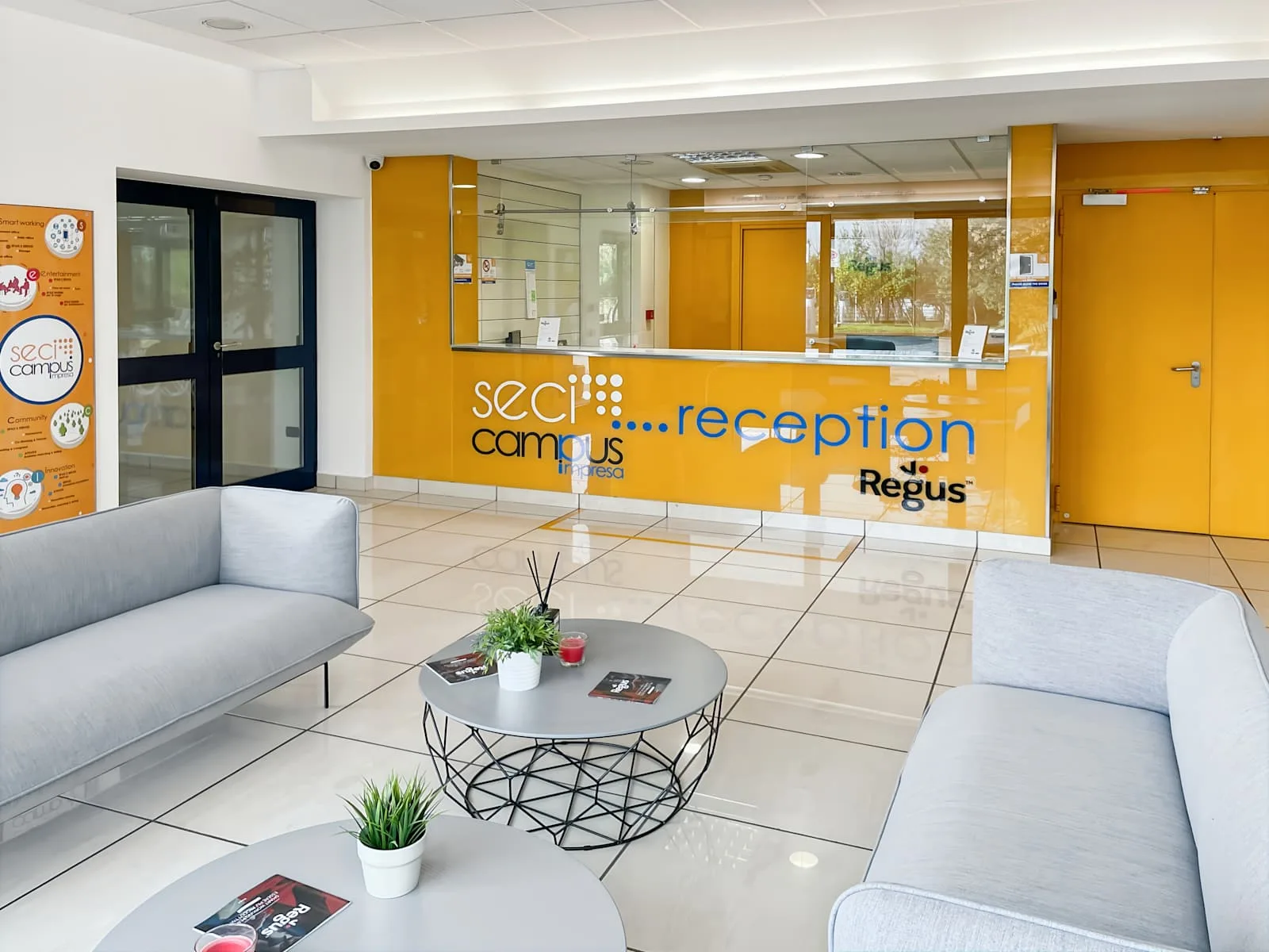 Regus Salerno, Via Pastore, Reception, Salerno