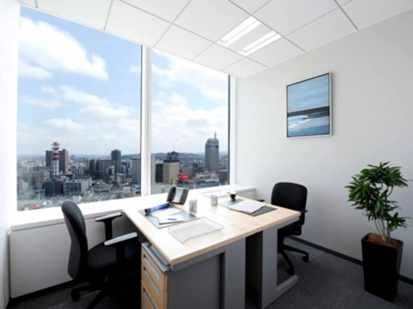 Regus SENDAI, Mark One、個室オフィス（2席）、仙台