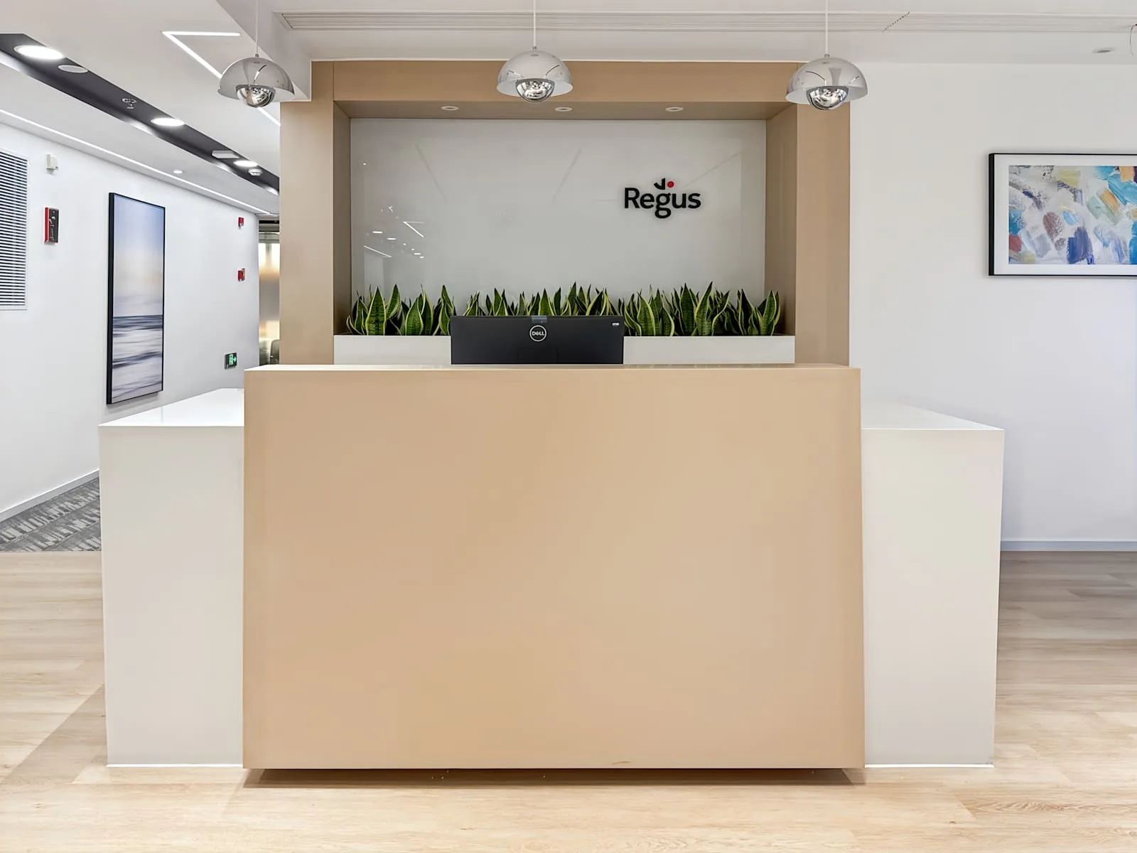 Regus Shanghai, Asia Building、前台、上海市