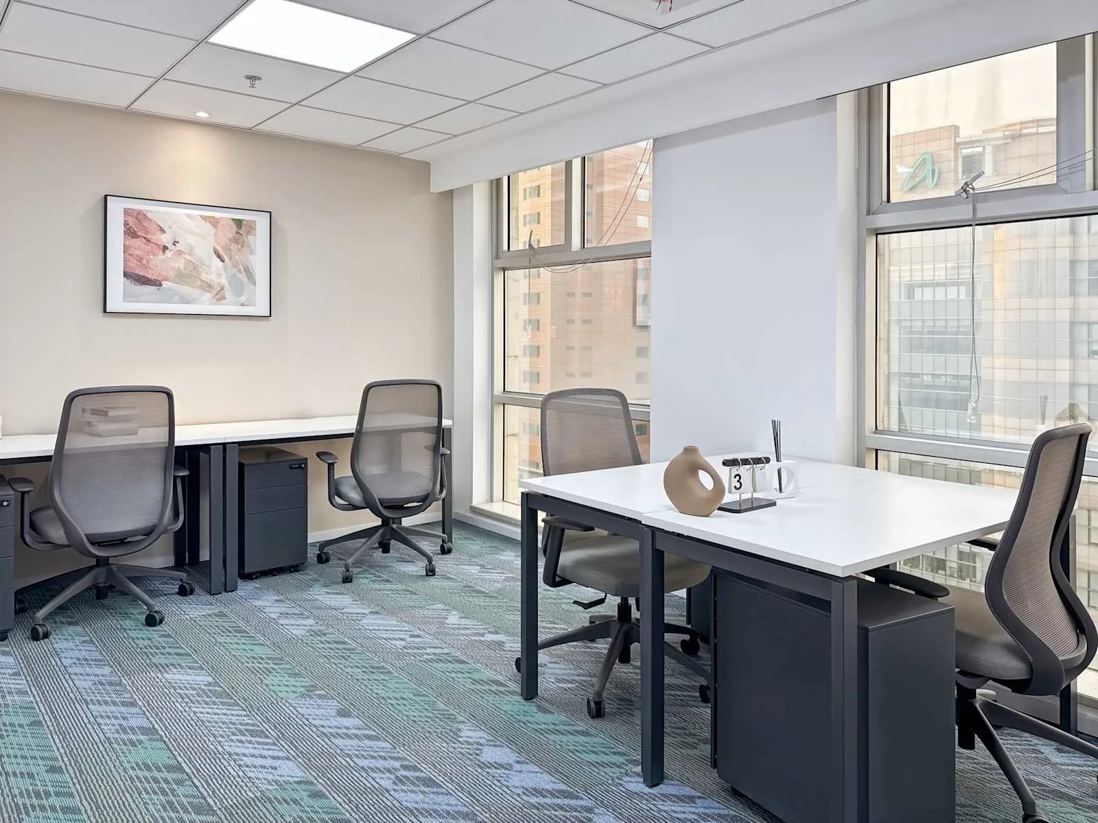 Regus Shanghai, Asia Building、4个工位的独立办公室、上海市