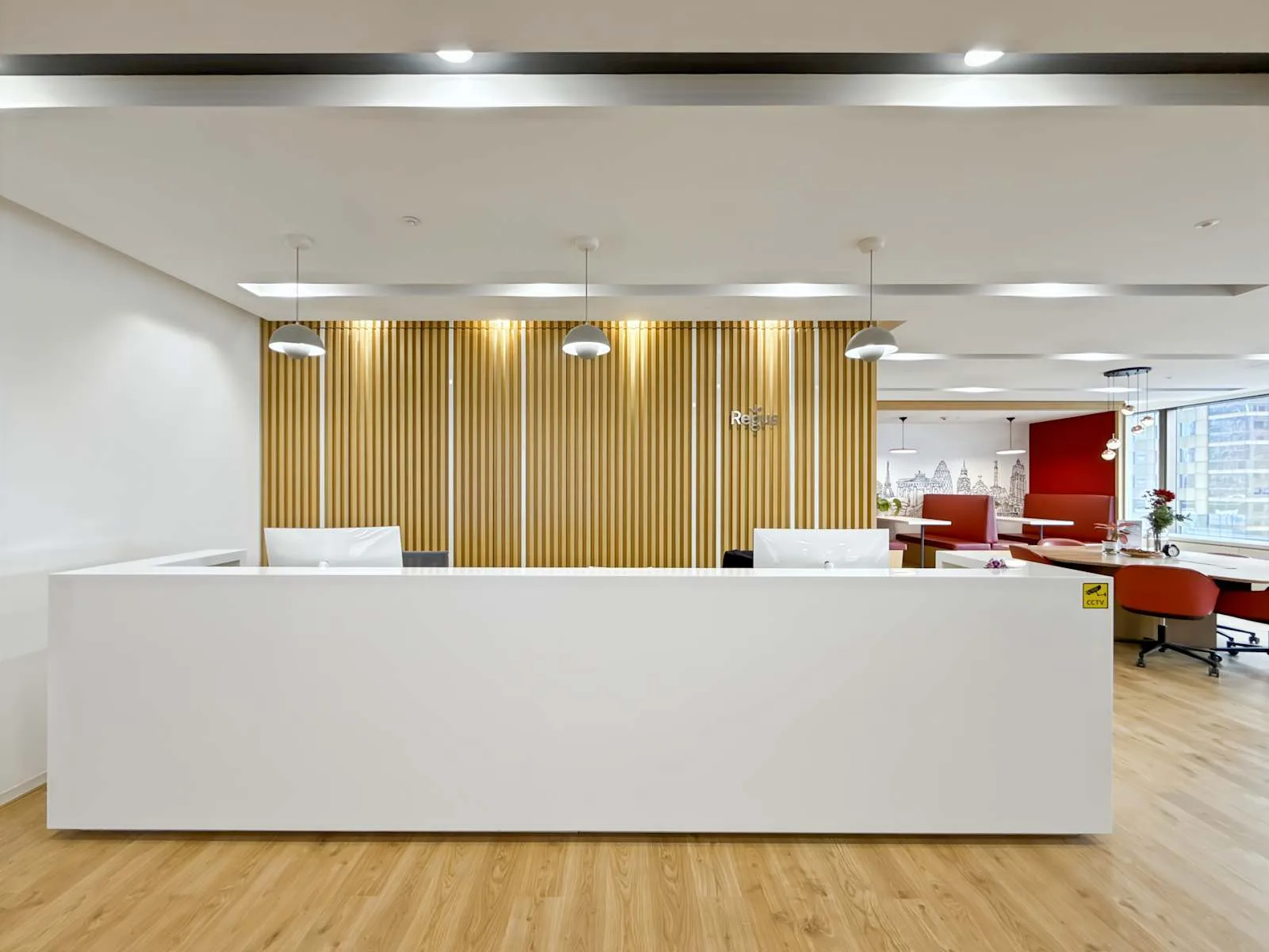 Regus Shanghai, Hang Seng Bank Tower, Reception, Shanghai
