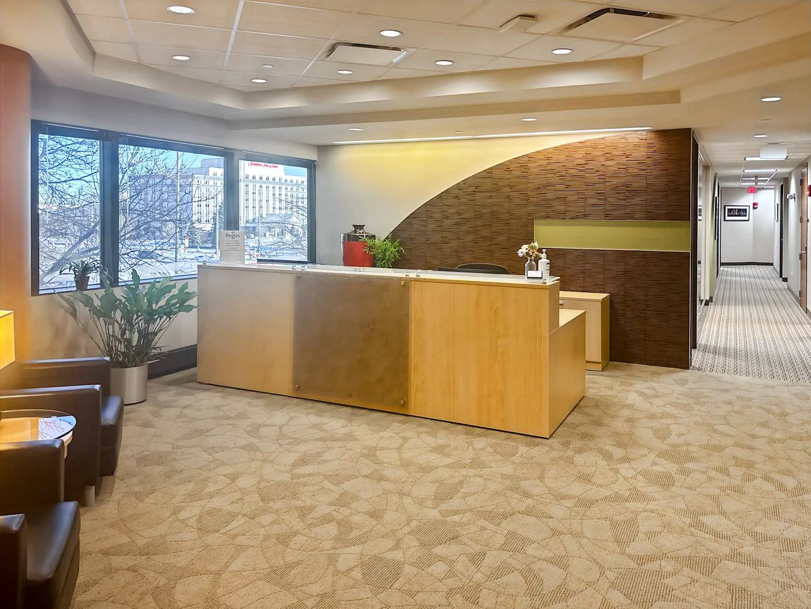 Regus IL, Skokie – Old Orchard, Reception, Skokie, IL
