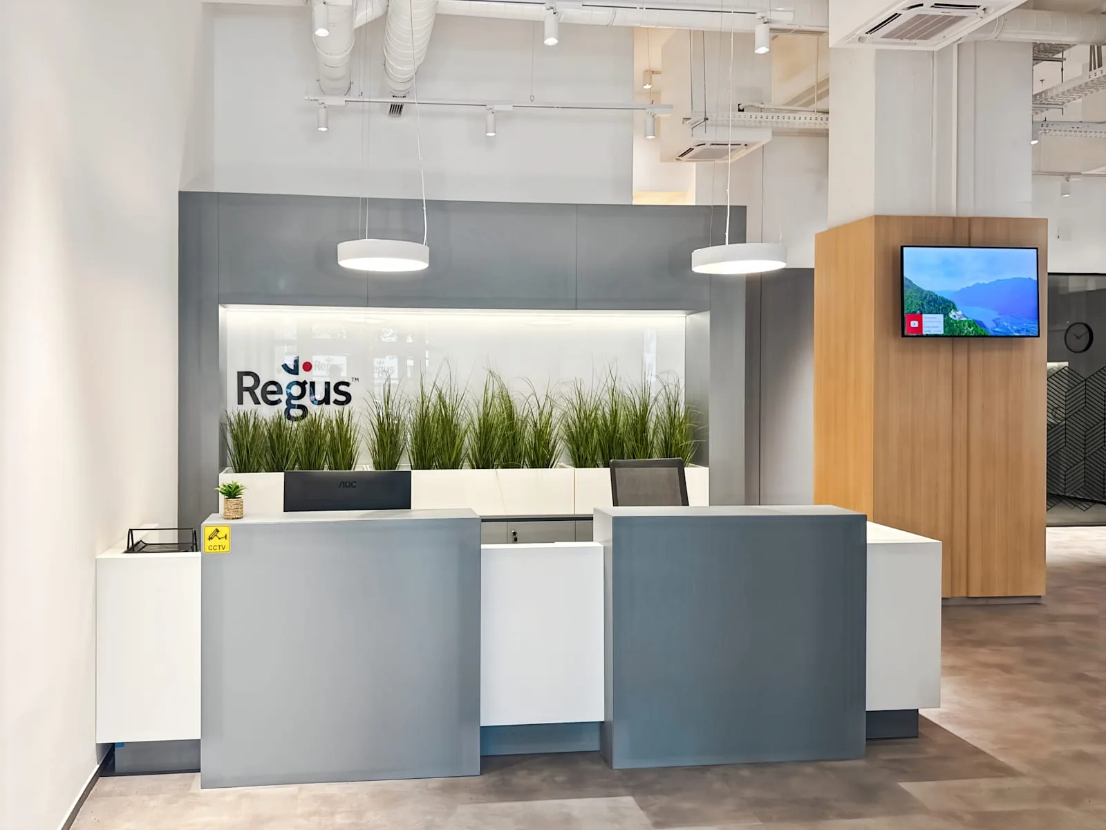Regus Skopje, Paladium, Reception, Skopje