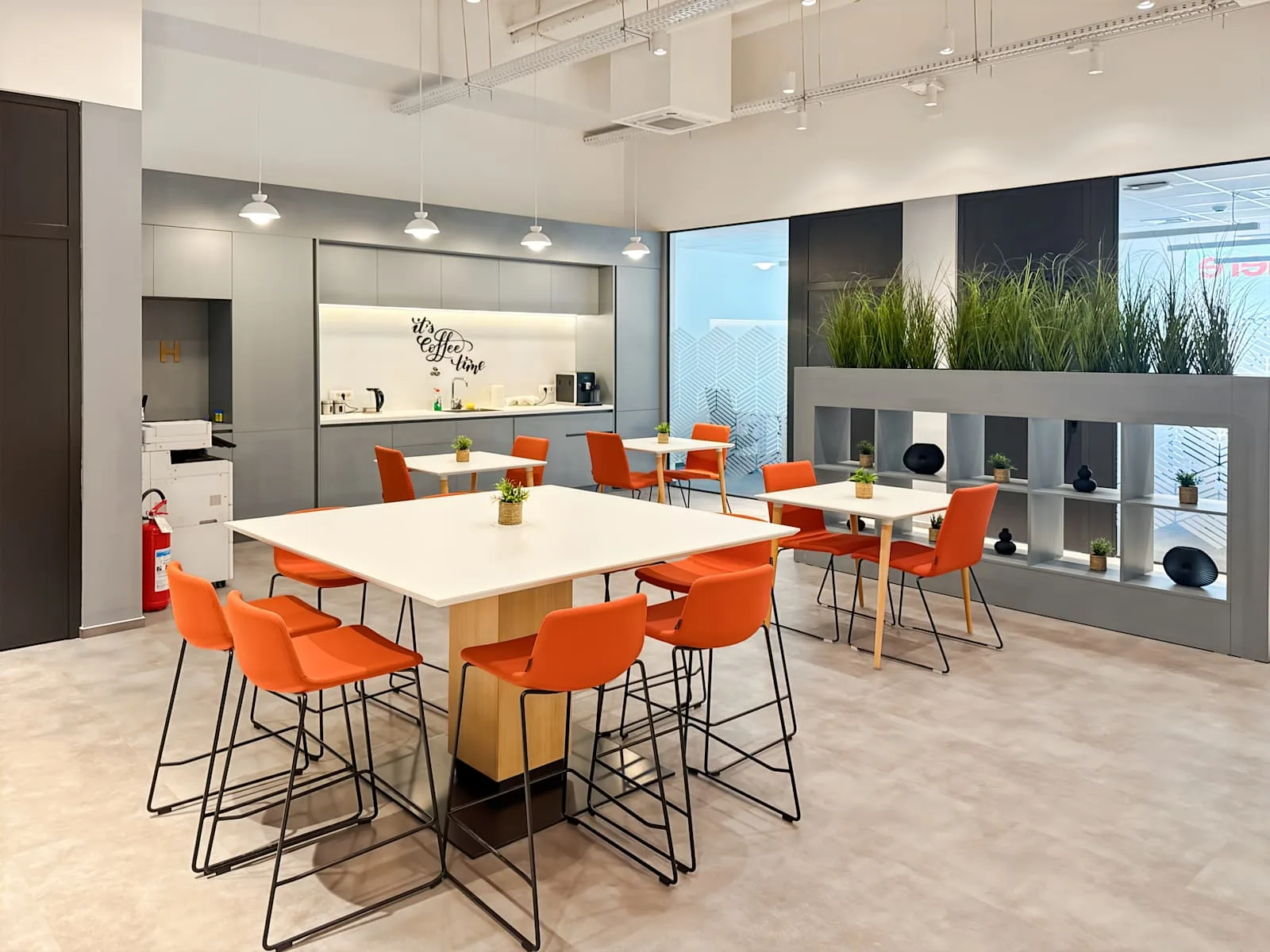 Regus Skopje, Paladium, Cafeteria, Skopje