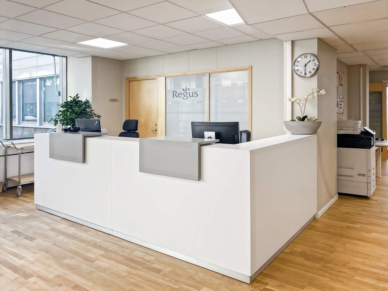 Regus Stockholm, Solna Business Park, Reception, Solna