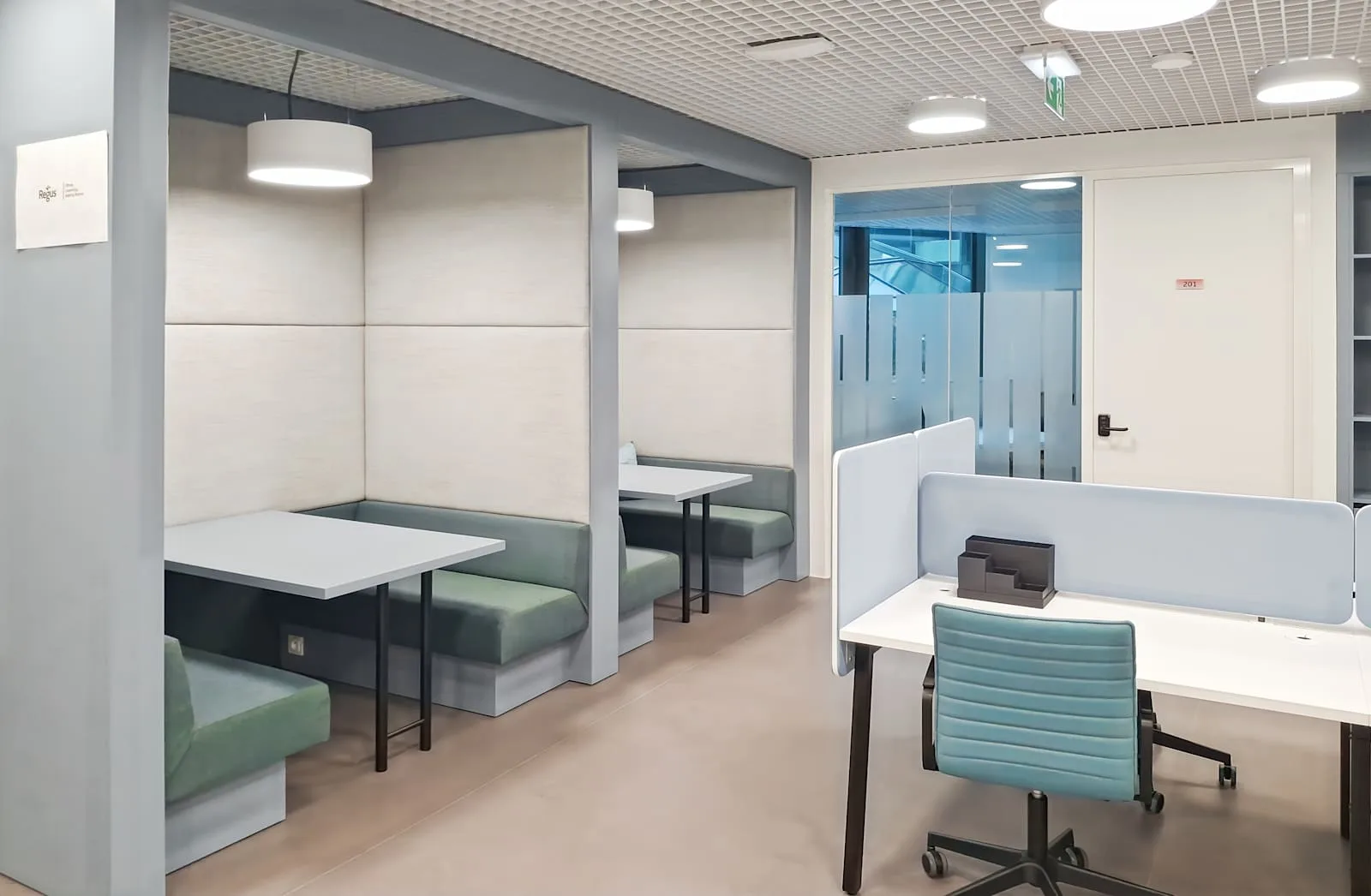 Regus Szczecin, Hanza Tower, Coworking space, Szczecin