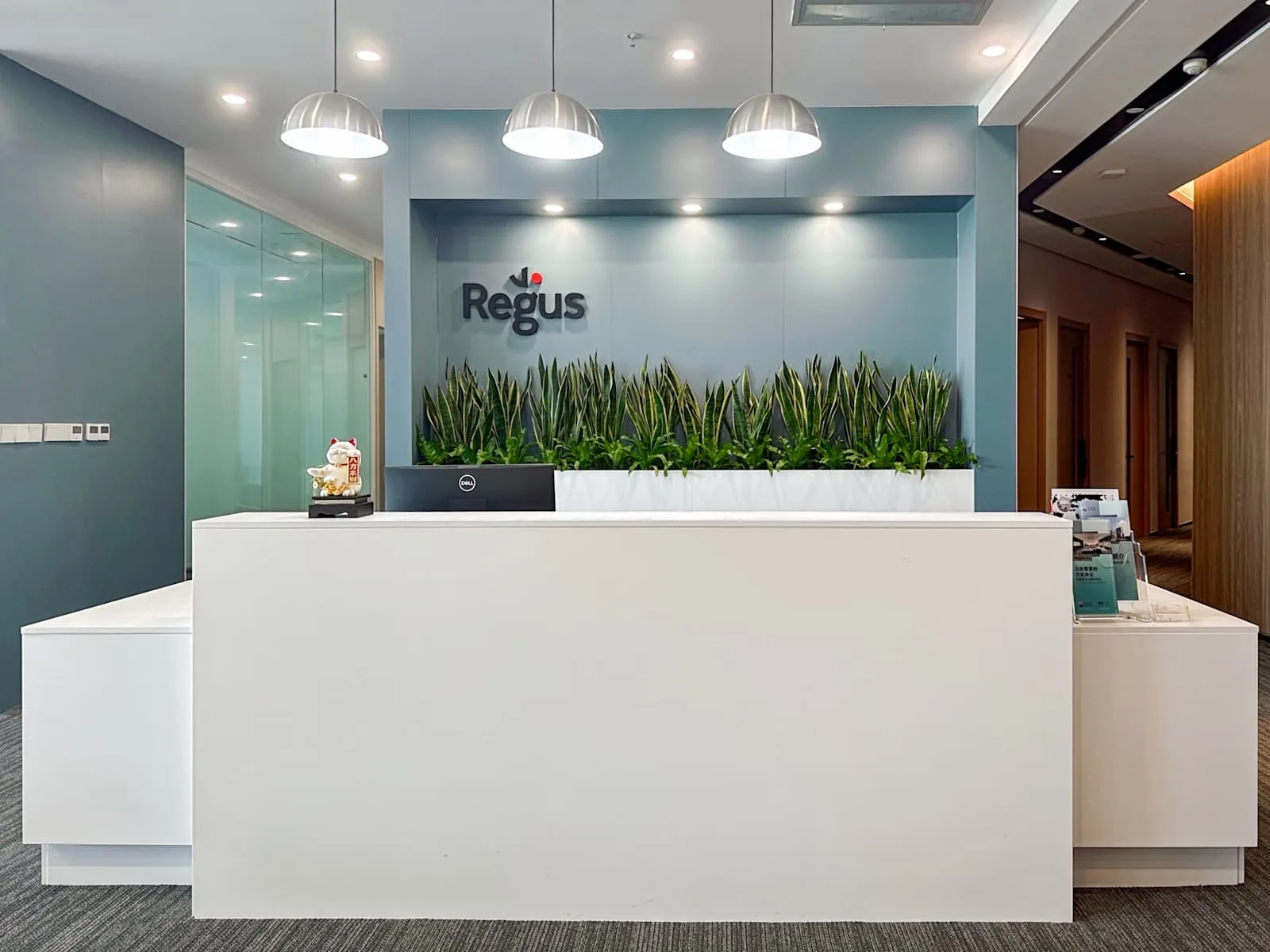 Regus Taizhou, Tengda Center、前台、台州市