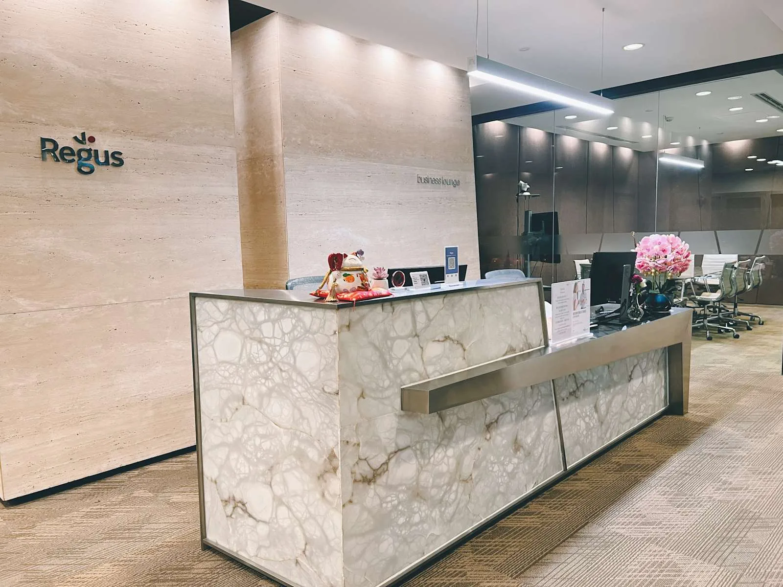 Regus TIANJIN, Golden Valley Center、前台、天津市