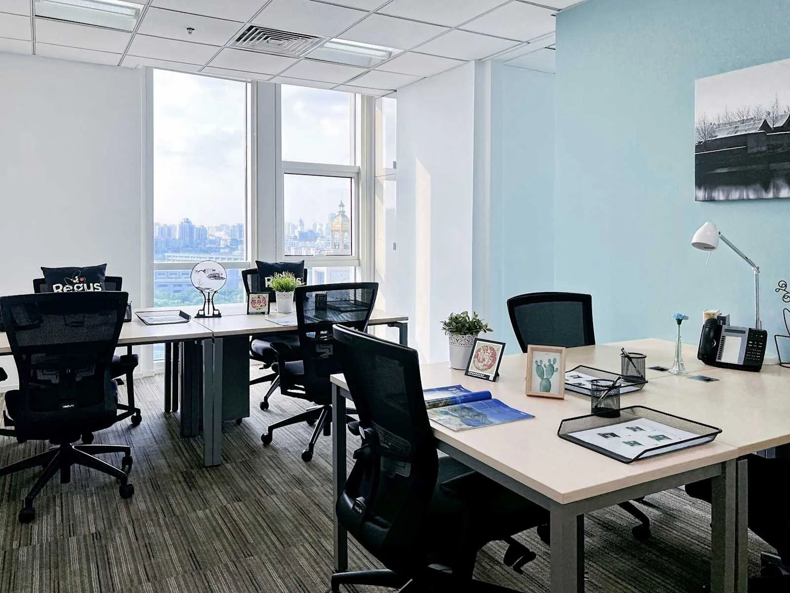 Regus TIANJIN, Golden Valley Center、6个工位的独立办公室、天津市