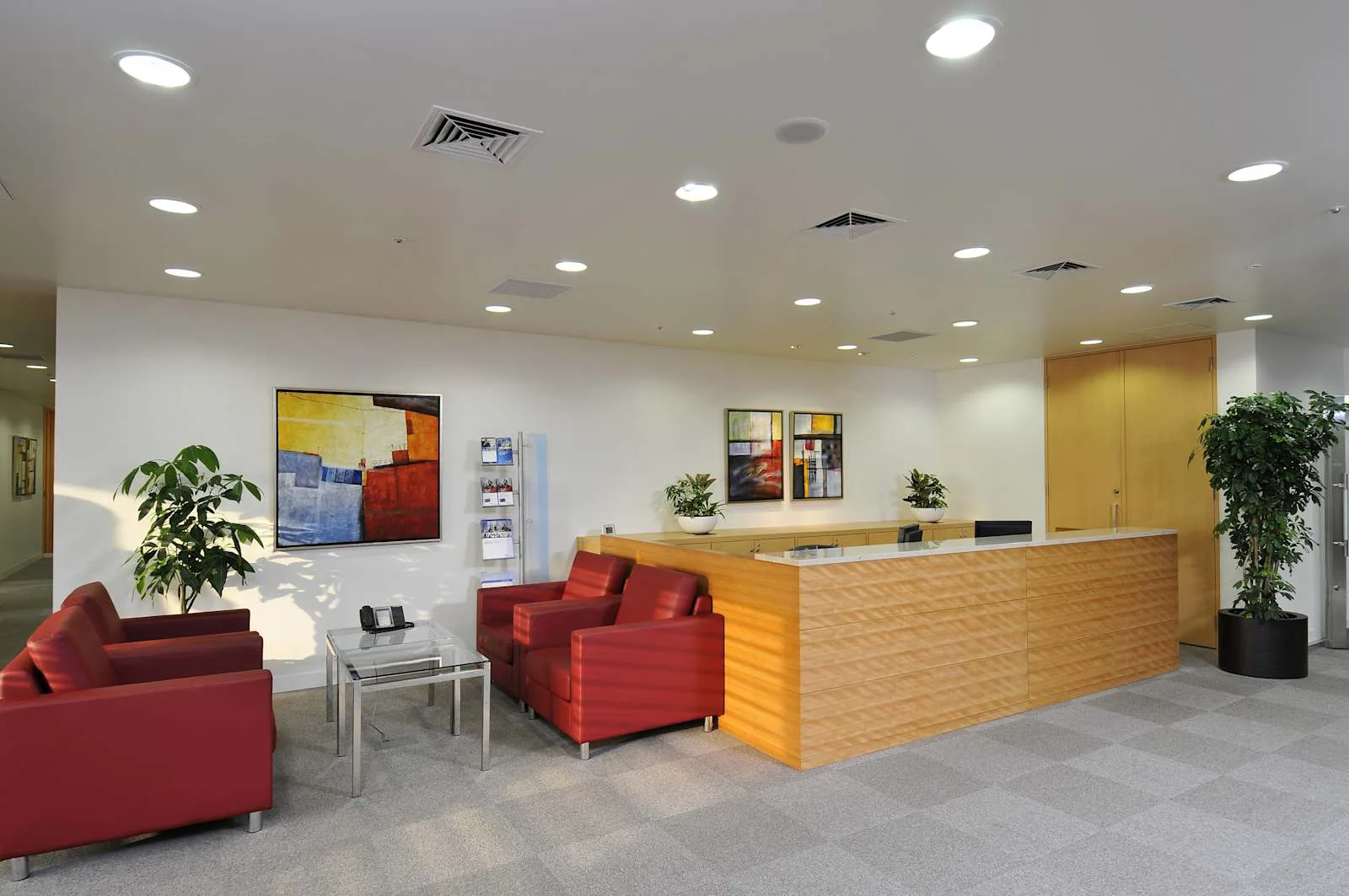 Regus TOKYO, Ark Hills、受付、東京