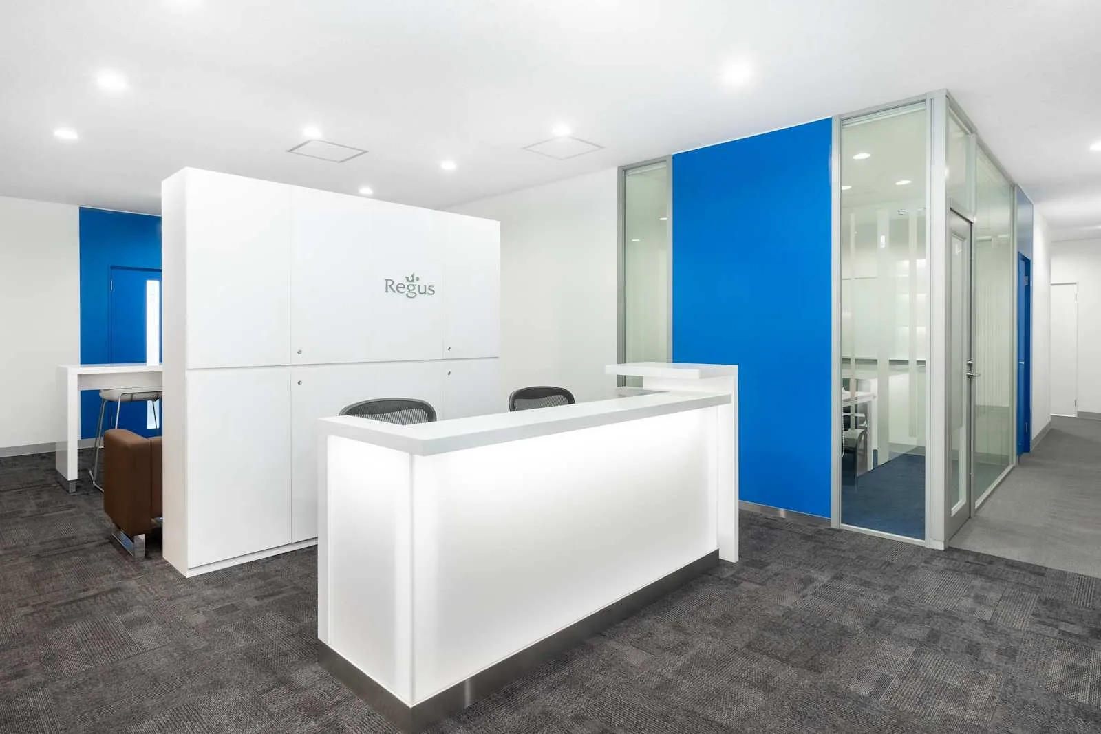 Regus TOKYO, Ginza 1-Chome、受付、東京