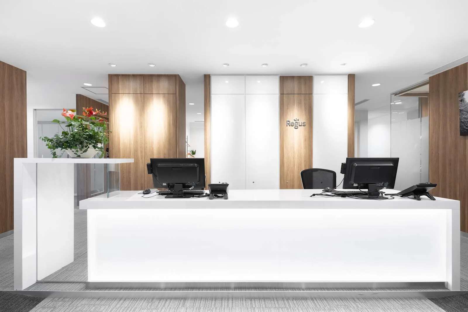 Regus TOKYO, Kojimachi, Reception, Tokyo