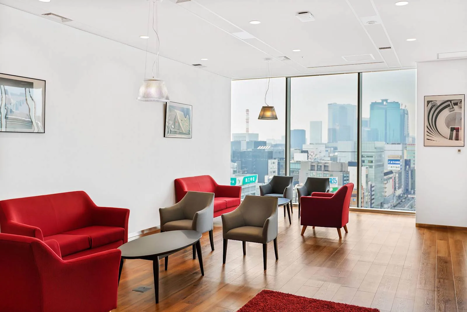 Regus TOKYO, Pacific Century Place、ラウンジ、東京