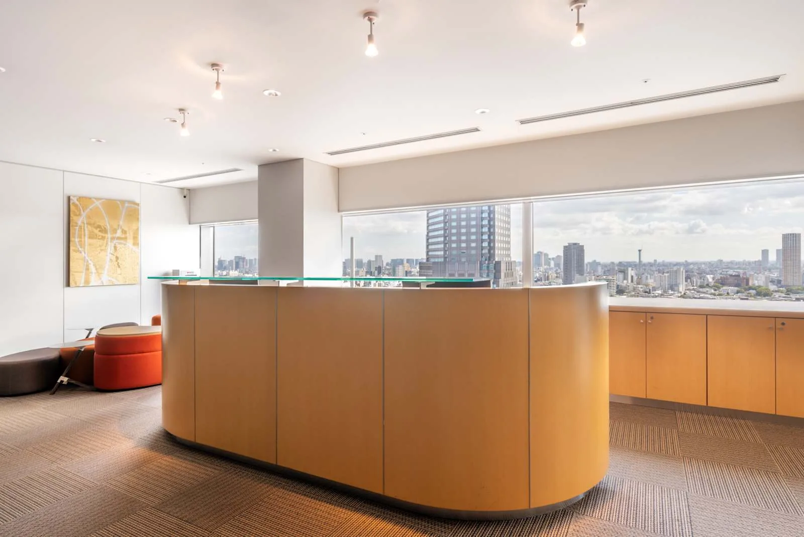 Regus TOKYO, Shibuya Mark City, Reception, Tokyo