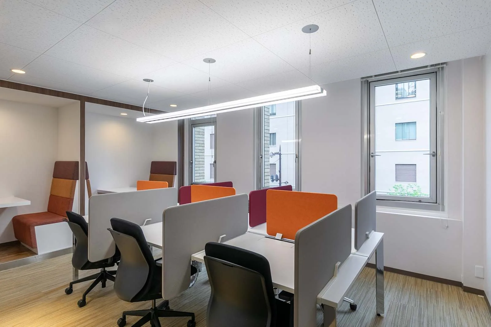 Regus TOYAMA, Denki Building, Open-plan office, Toyama