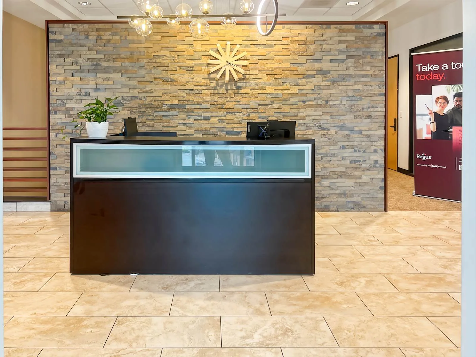 Regus TX, Burleson - E Renfro St, Reception, Burleson, TX