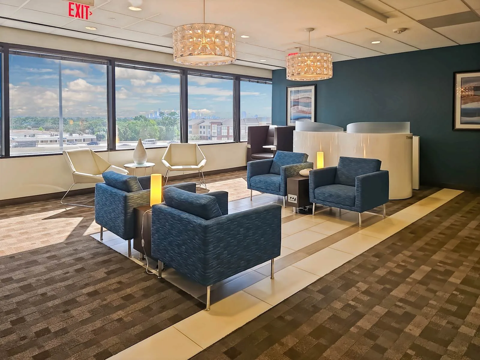 Regus TX, Houston - Brookhollow Central III, Lounge, Houston, TX