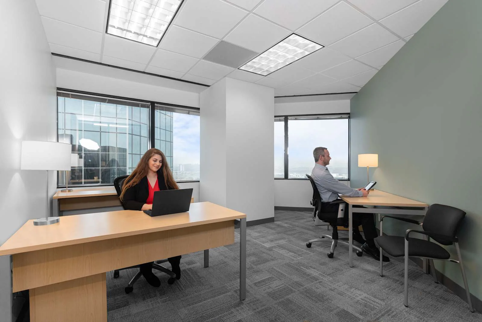 Regus TX, Irving - Las Colinas The Urban Towers, Private office, 2 desks, Irving, TX