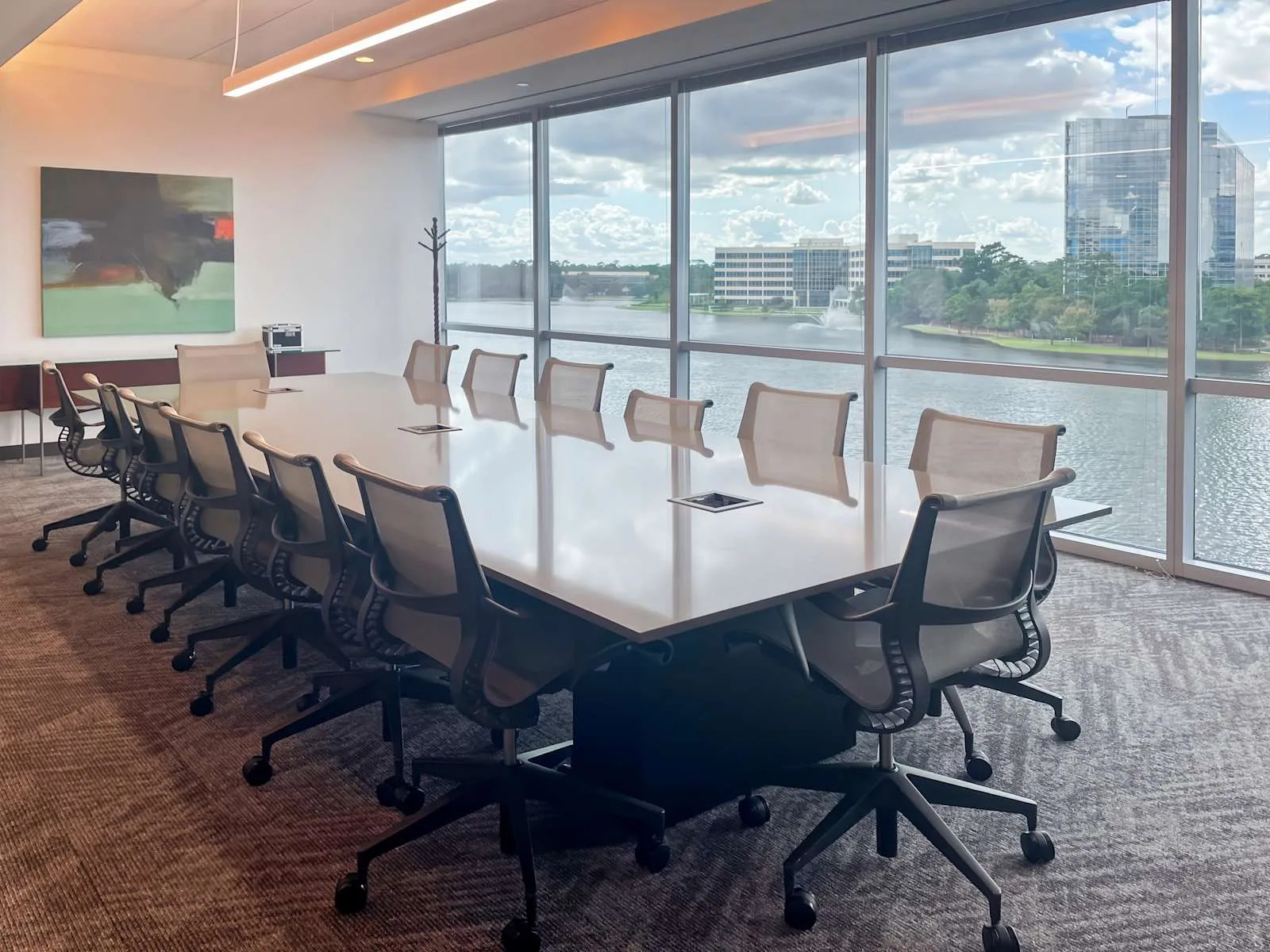 Regus TX, The Woodlands - Hughes Landing, Meeting room for 16 people, The Woodlands, TX