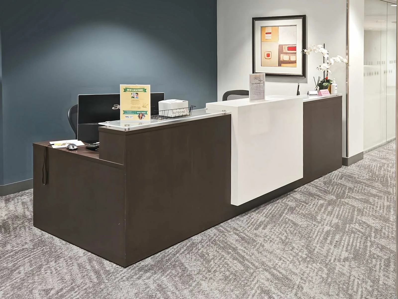 Regus WA, Bellevue - Ridgewood Corporate Square, Reception, Bellevue, WA