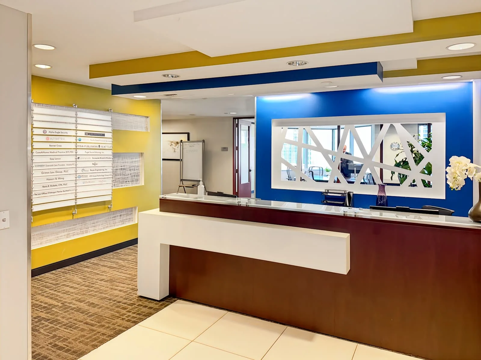 Regus WA, Seattle - Seattle City, Reception, Seattle, WA