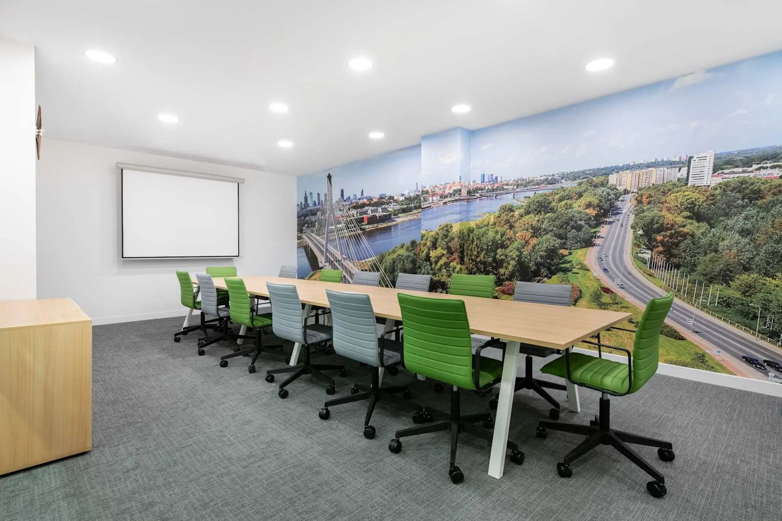 Regus WARSAW, North Gate, Sala konferencyjna dla 14 osób, Warszawa