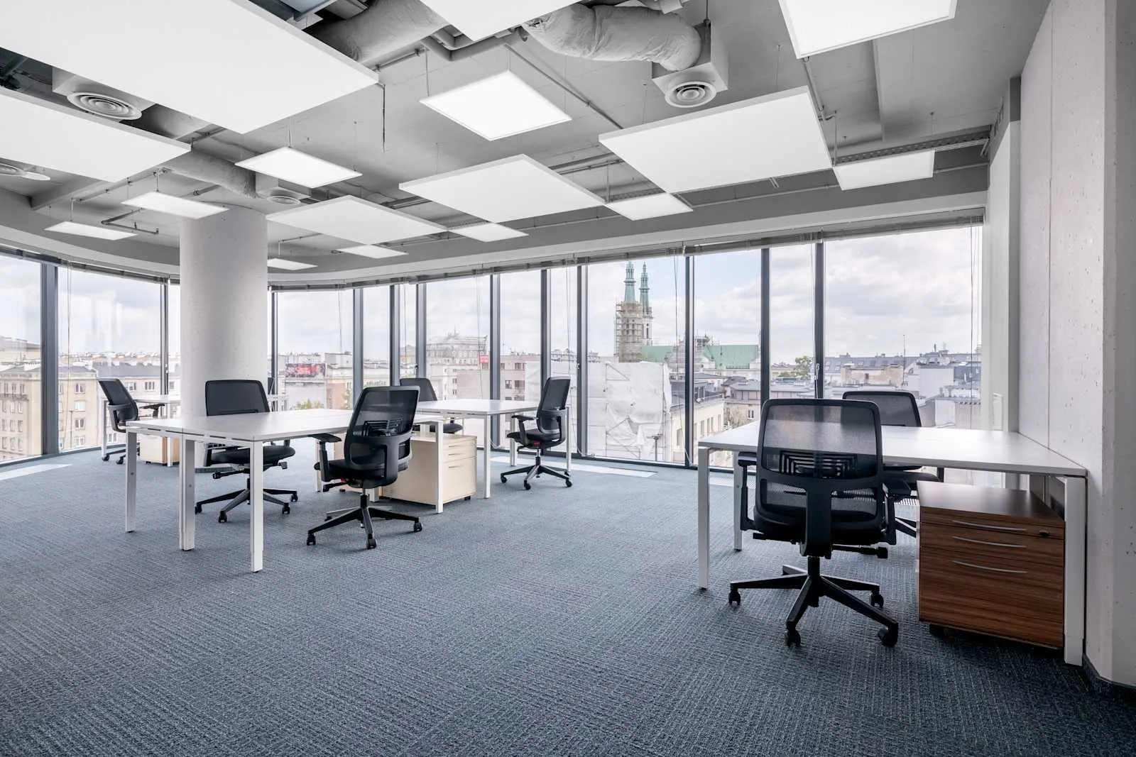 Regus WARSAW, Polna Corner, Przestrzeń open space, Warszawa