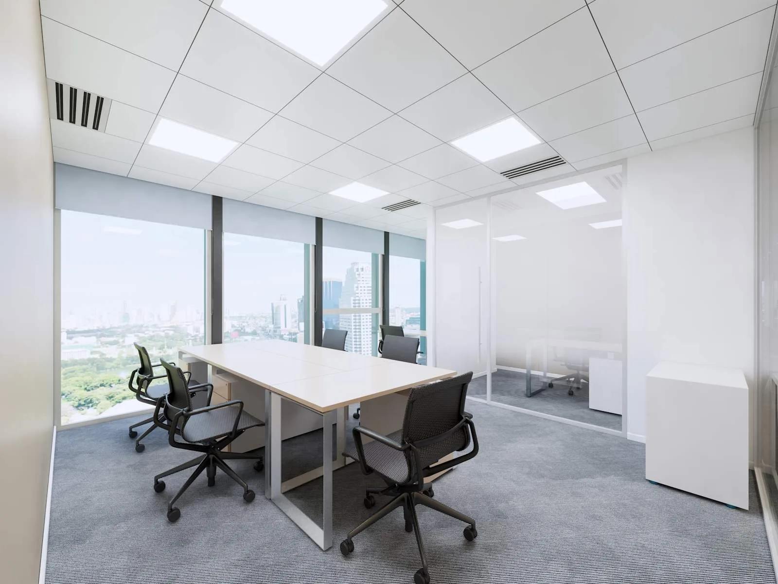 Regus Weihai, Central Green Axis、6人会议室、Weihai