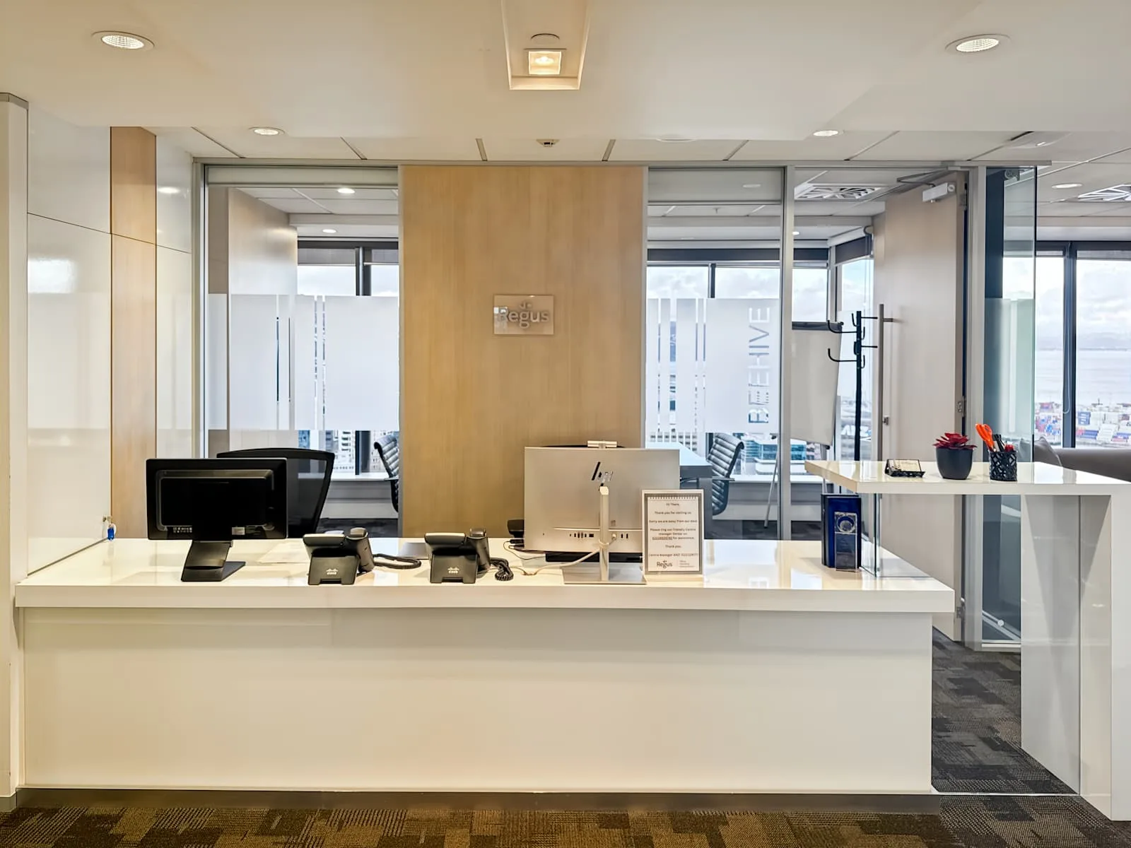 Regus WELLINGTON, Plimmer Towers, Reception, Wellington