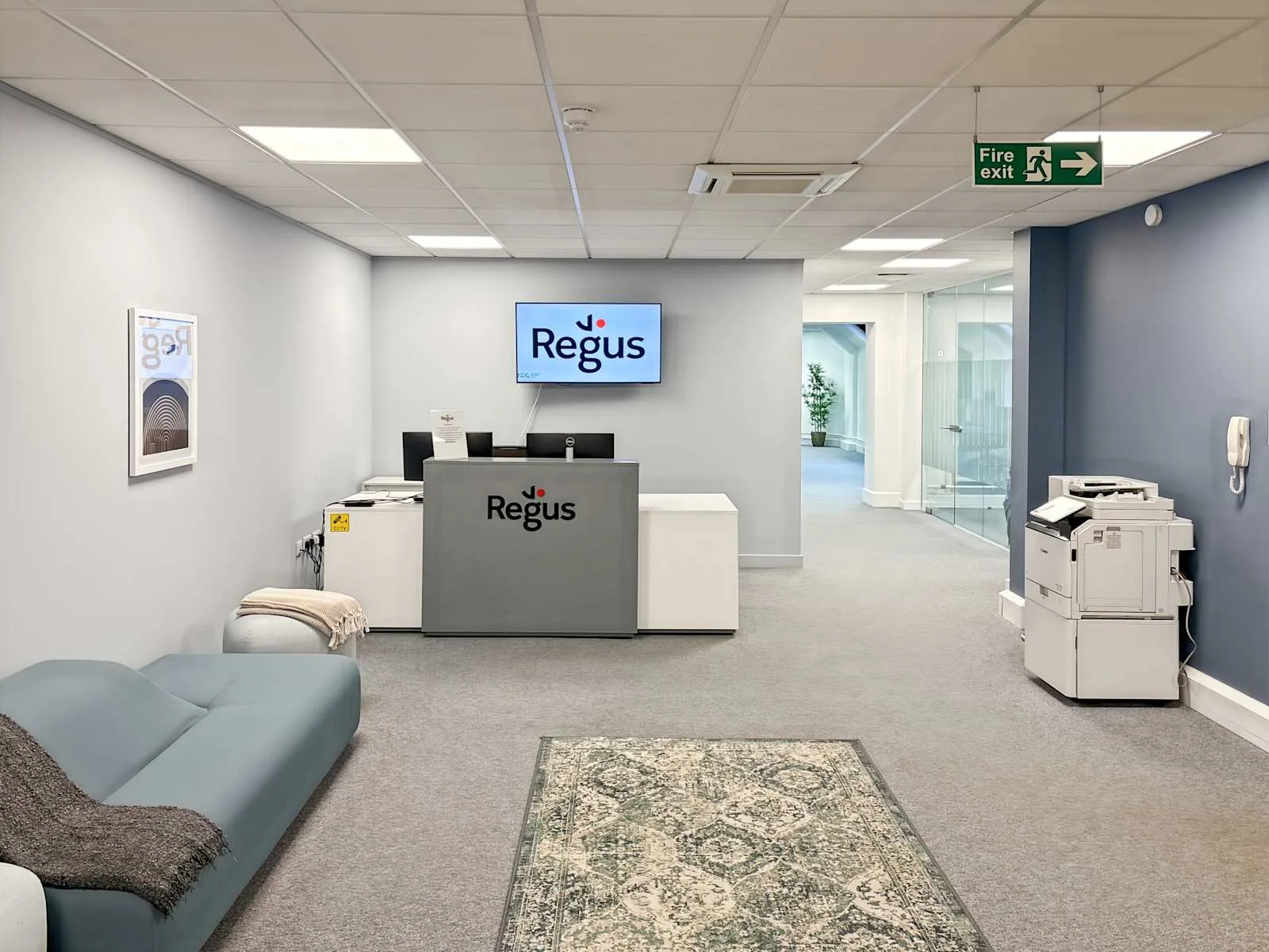Regus Winchester, Crown Walk, Reception, Winchester