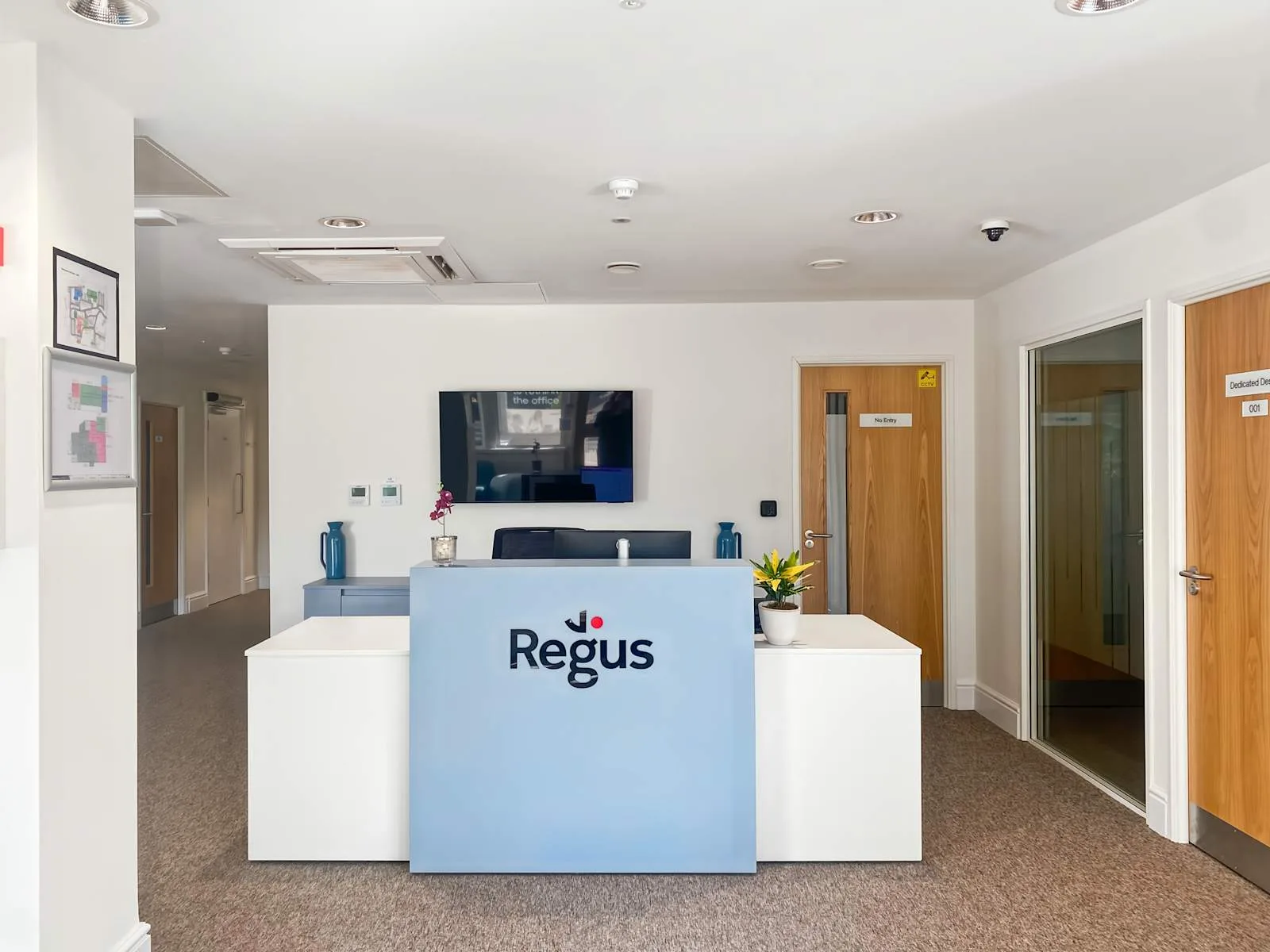 Regus WORCESTER, Whittington Hall, Reception, Worcester