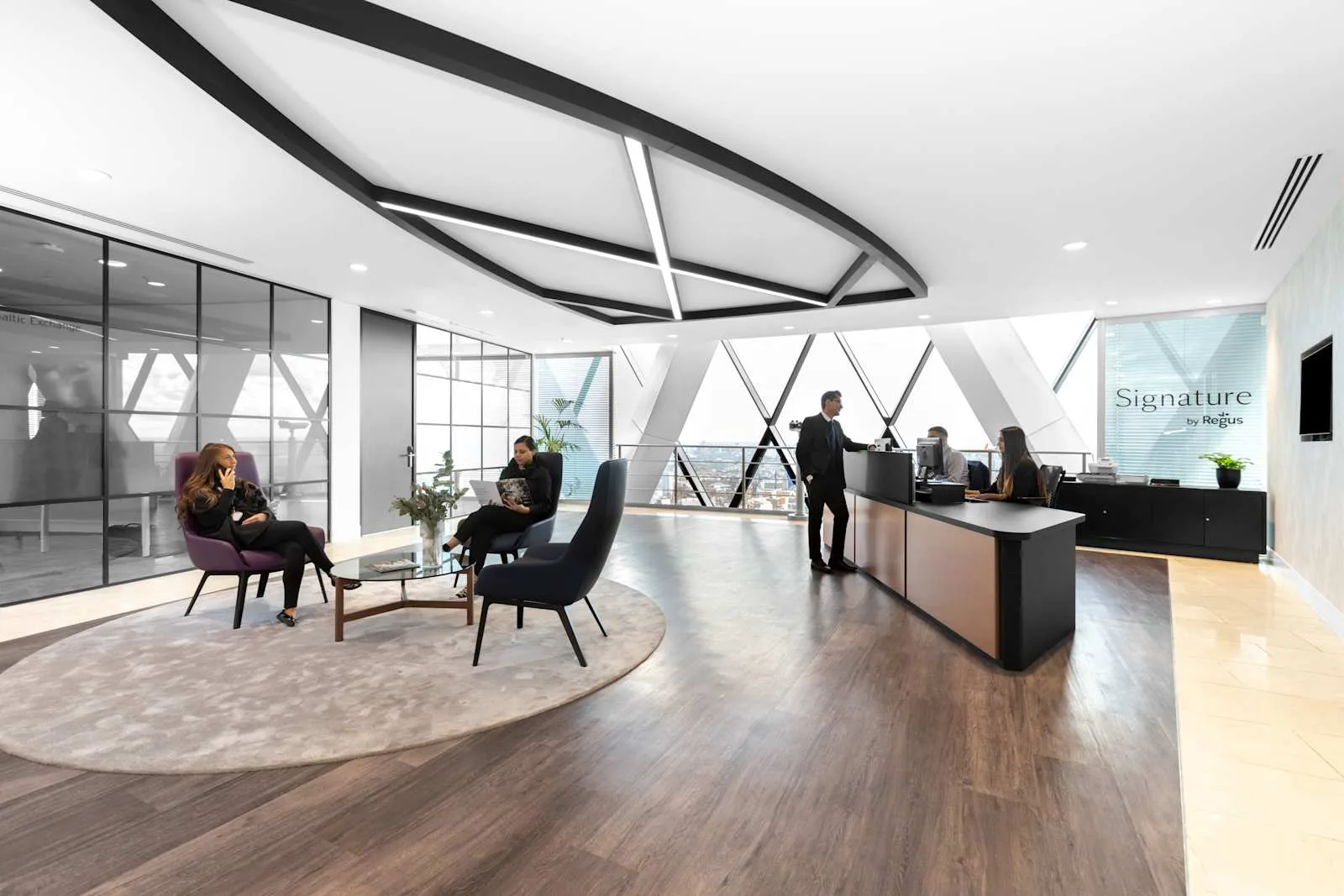 Signature LONDON, St Mary Axe 28th & 29th Floors, Reception, London