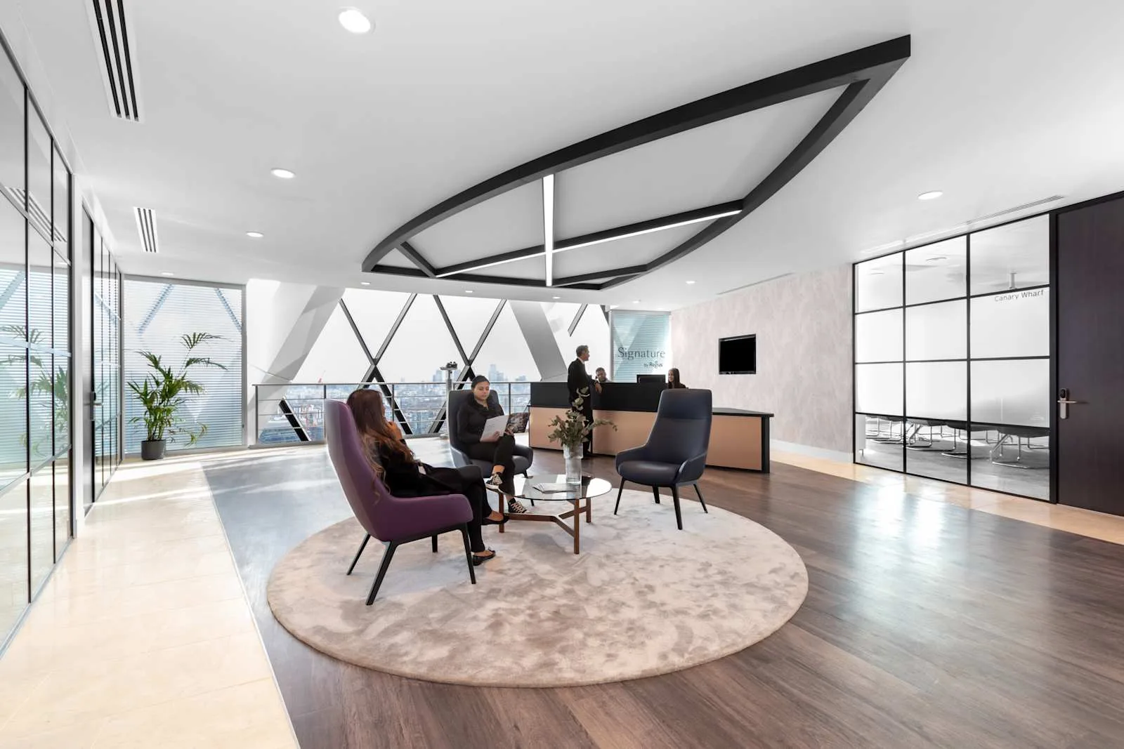 Signature LONDON, St Mary Axe 28th & 29th Floors, Reception, London