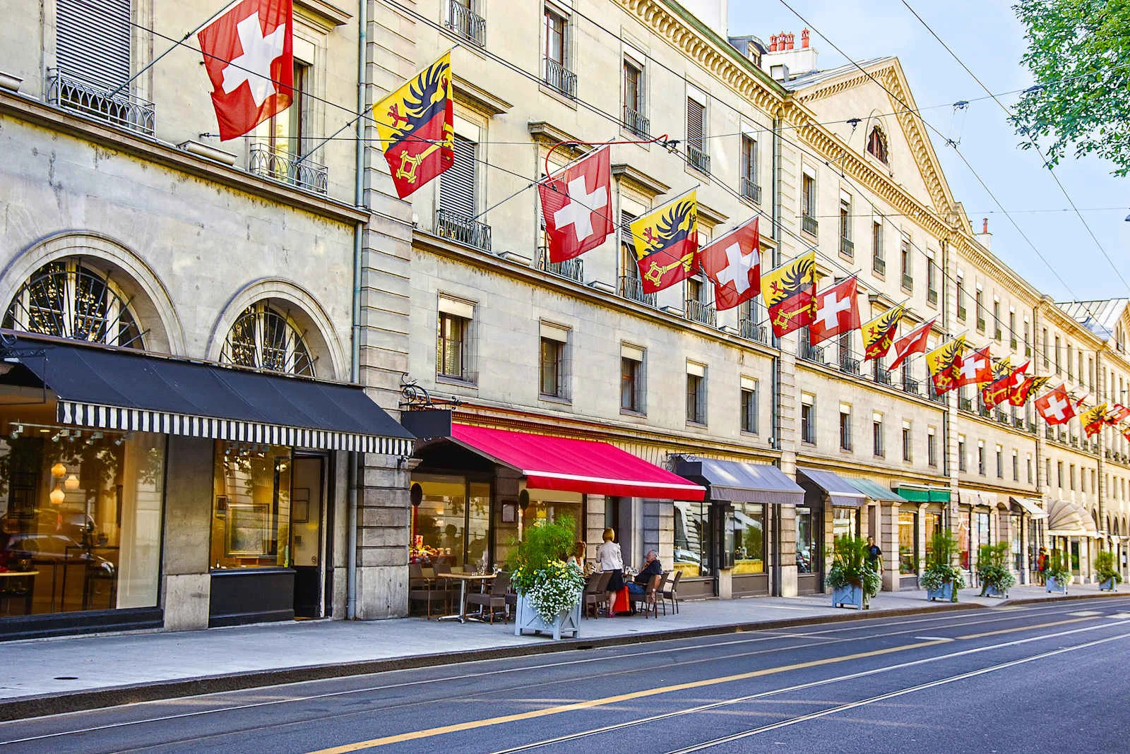 Signature, Quartier des Banques, Façade, Genève