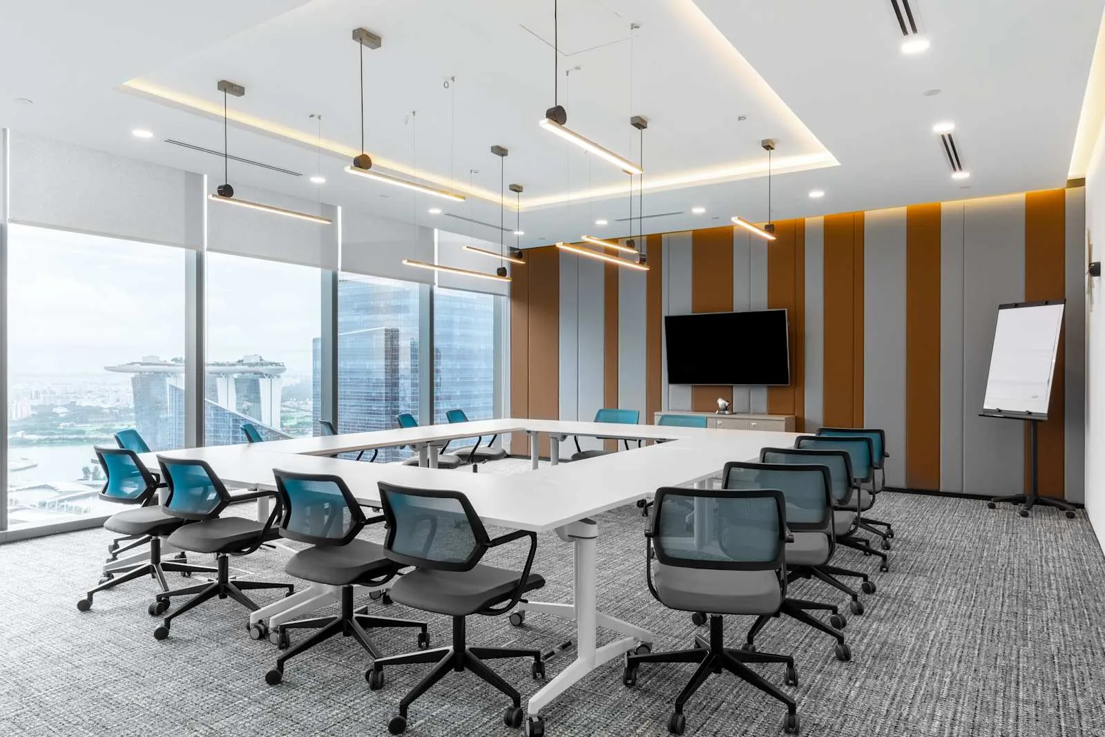 Signature SINGAPORE, Signature Asia Square、15人会议室、新加坡