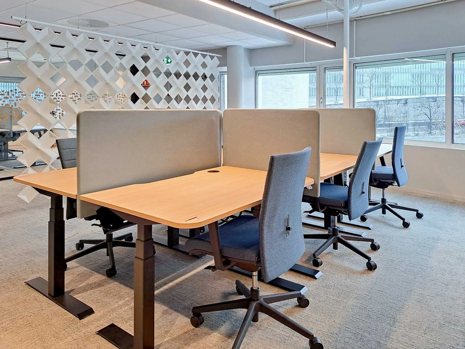 Spaces Bærum, Spaces Lysaker, Open-plan office, Lysaker