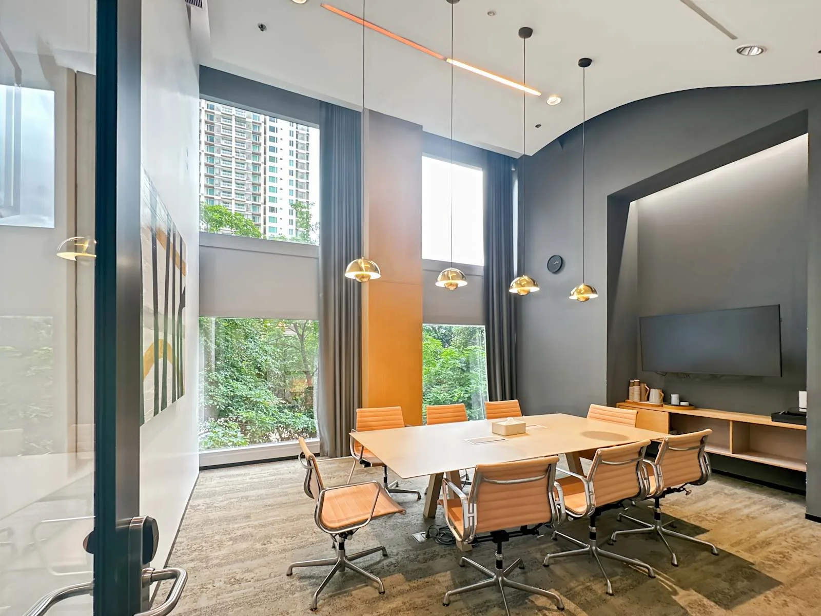 Spaces BANGKOK, Spaces Empire Tower, Meeting room for 8 people, Bangkok